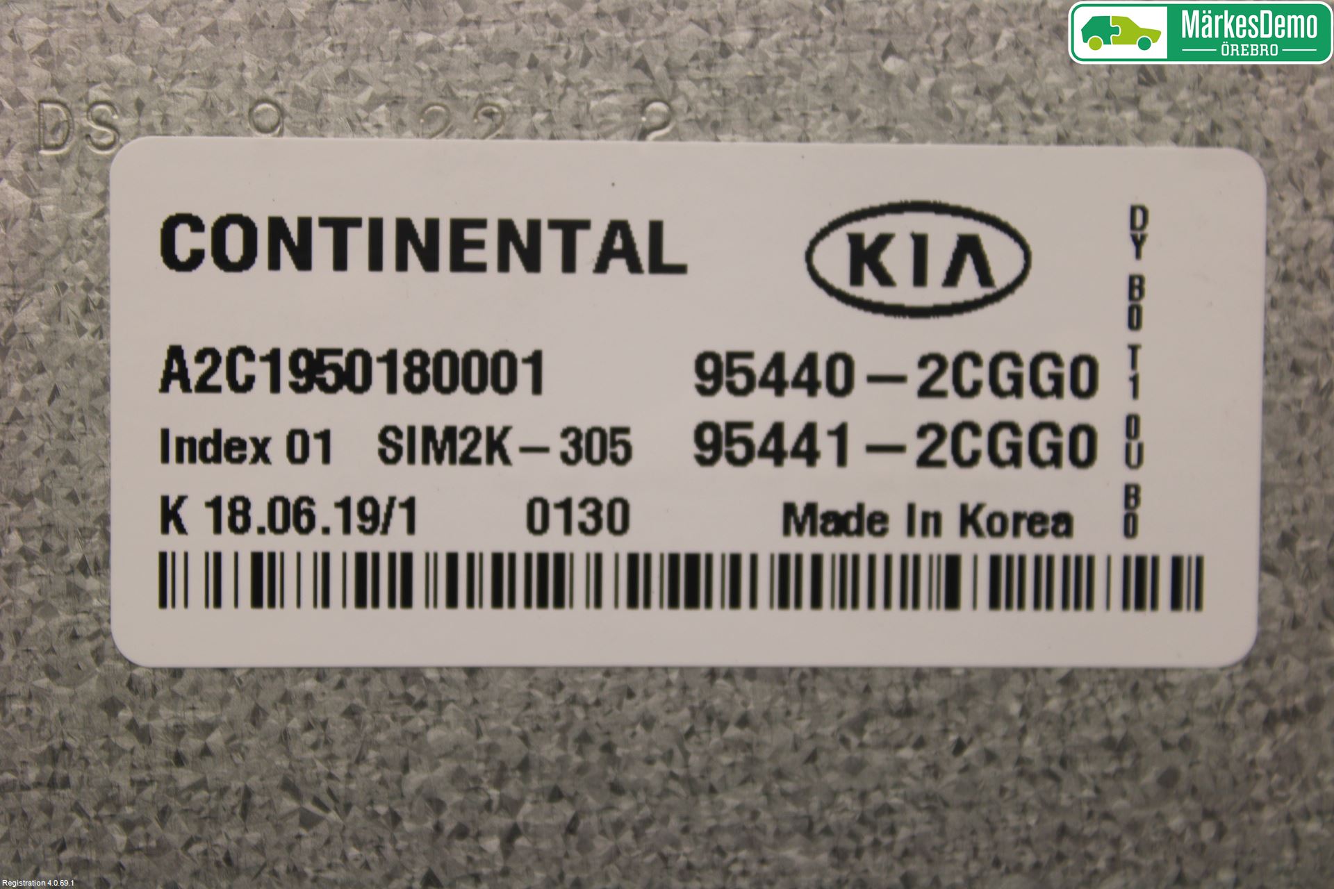 Kia STONIC 18->> Styreenhet Innsprøytning