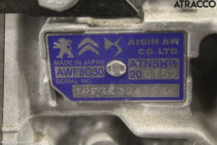 Peugeot PARTNER/E-PARTNER 19- Gearkasse Automat
