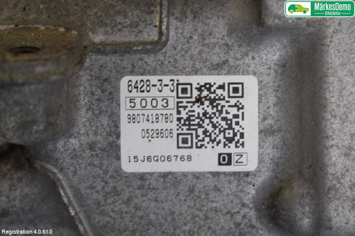 Peugeot 2008 13-20 Gearkasse Automat