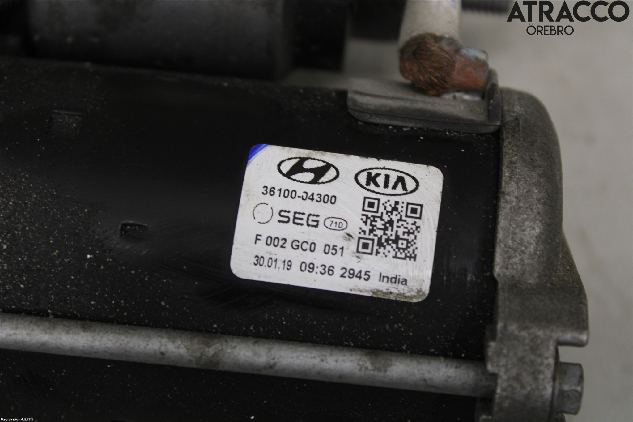 Kia PICANTO 17- Startmotor