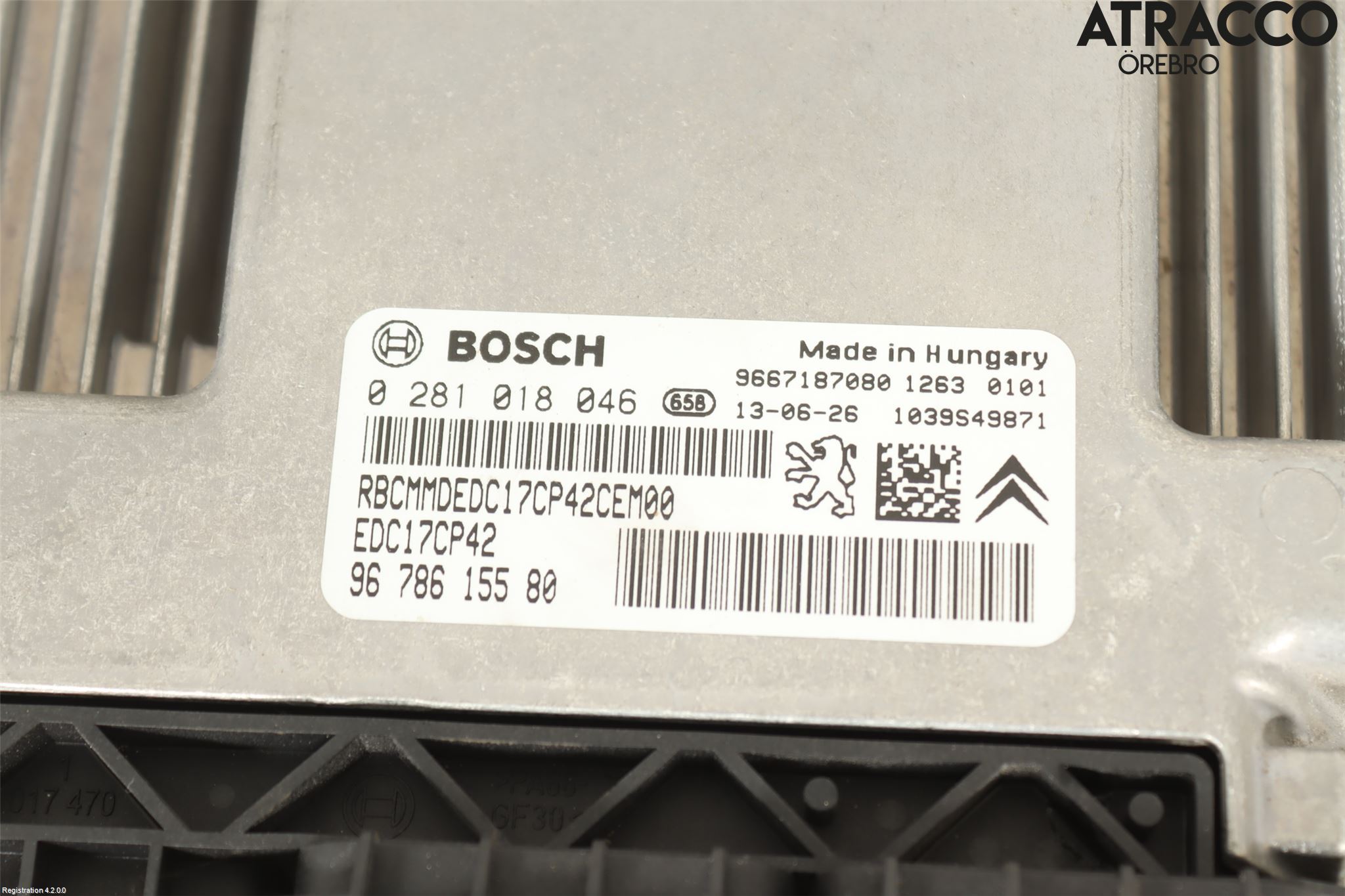 Citroen C5 08-17 Styreenhet Dieselpumpe