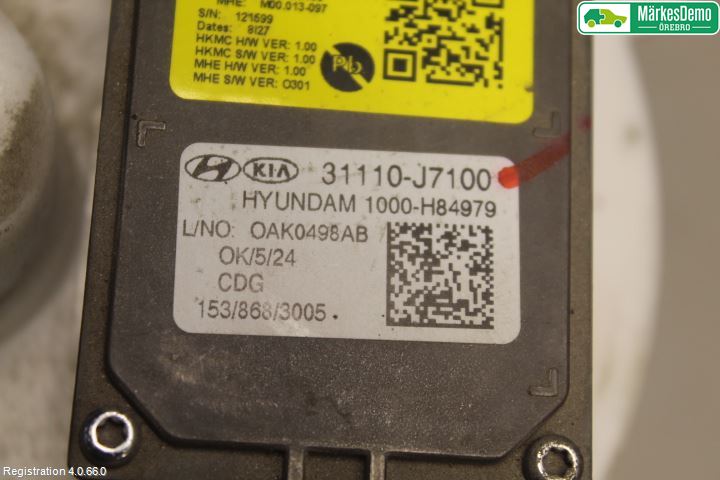 Kia CEED/CEED SW 19- Drivstoffpumpe Fødepumpe El