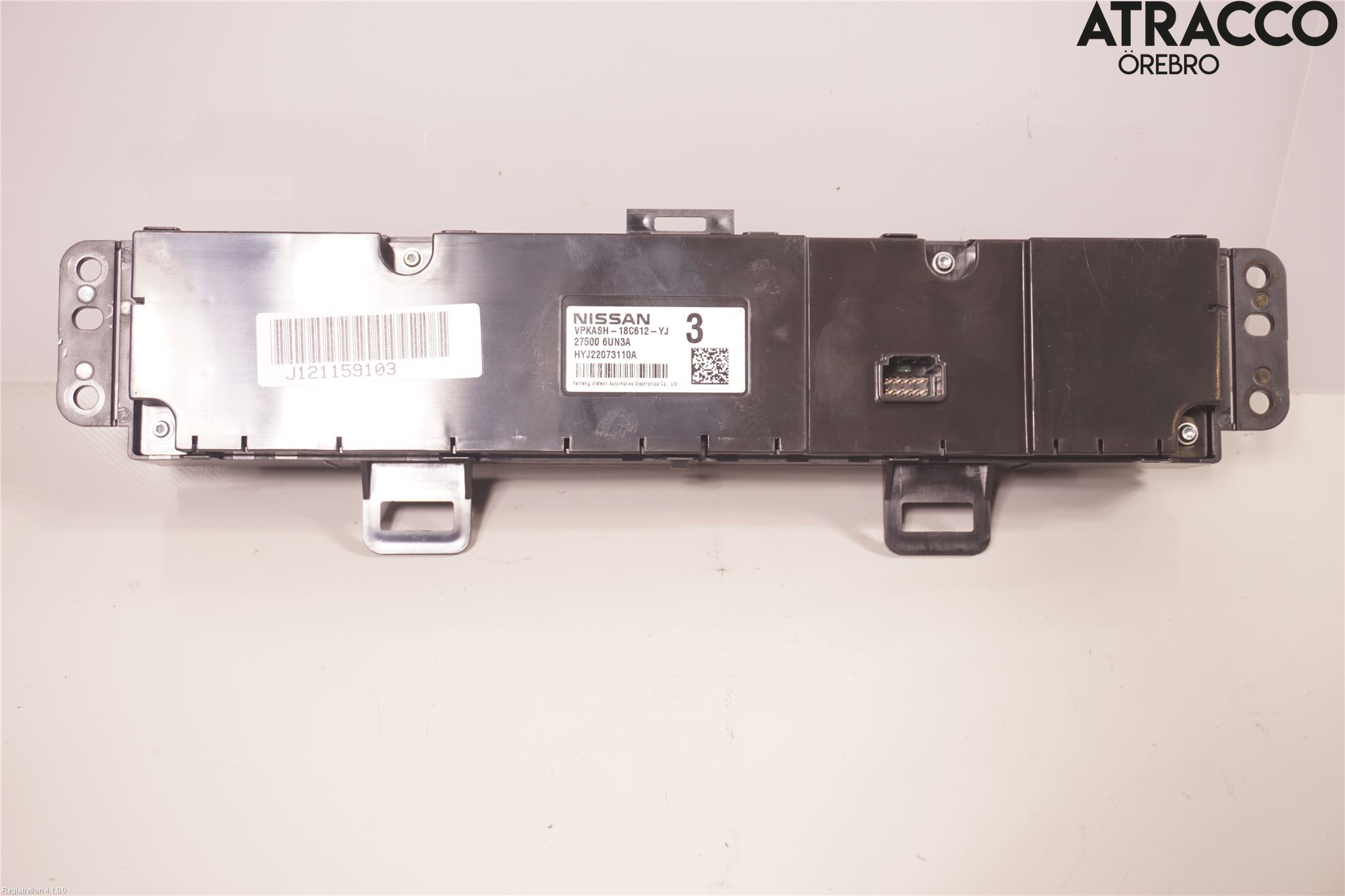 Nissan QASHQAI 21- Varme Ac Betjening-Display