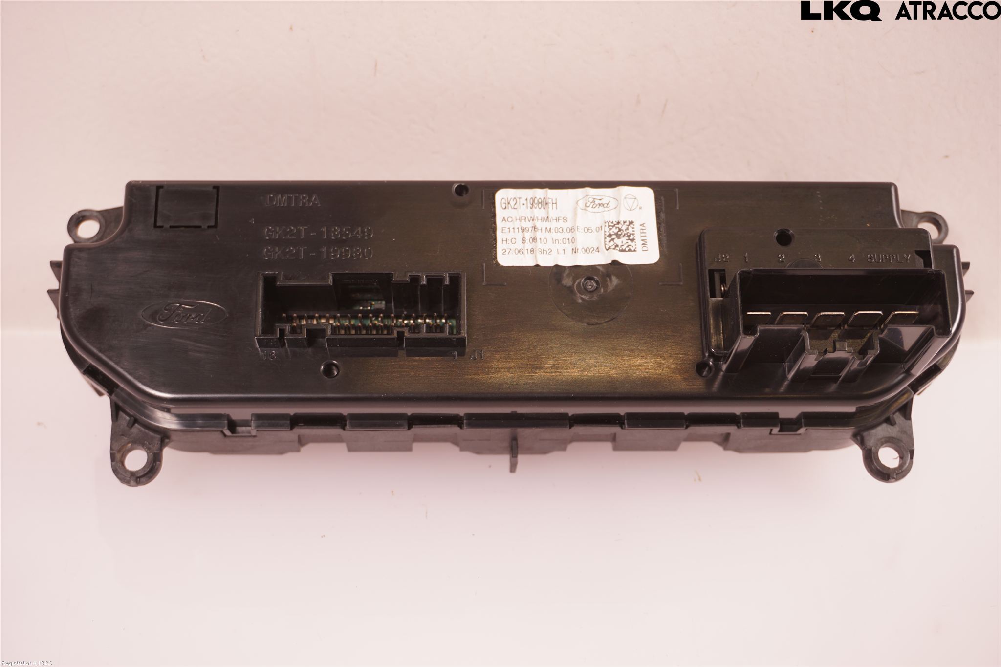 Ford TRANSIT SKÅP/BUSS 14-22 Varme Ac Betjening-Display