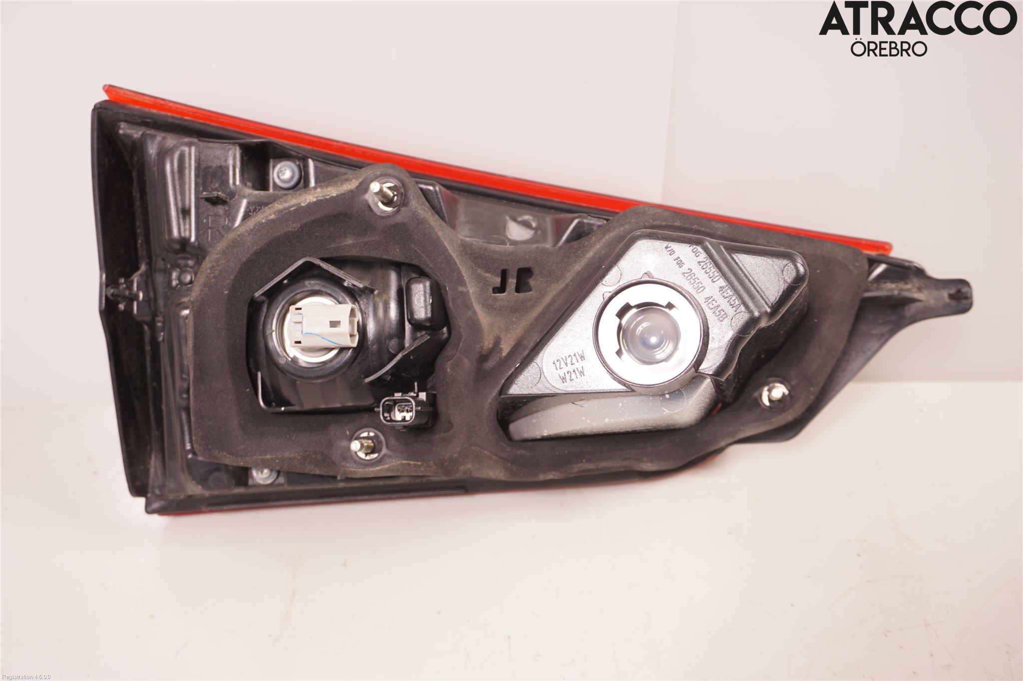 Nissan QASHQAI 14-17 Baklykt Høyre  På Luke(Indre)