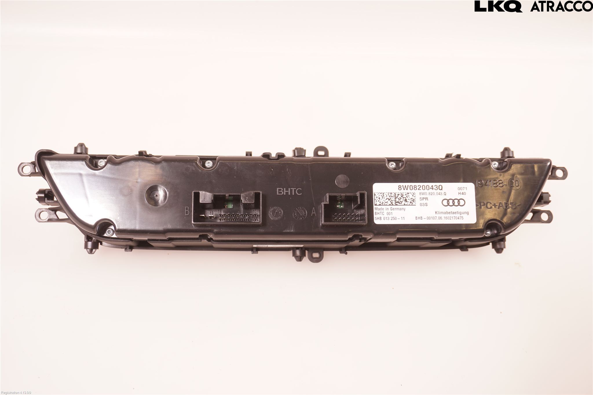 Audi A4/S4 B9 16-19 Varme Ac Betjening-Display