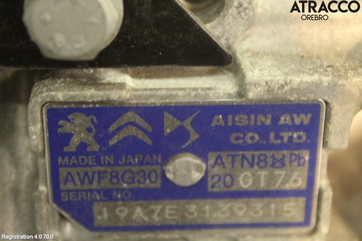 Peugeot 3008 17-24 Gearkasse Automat