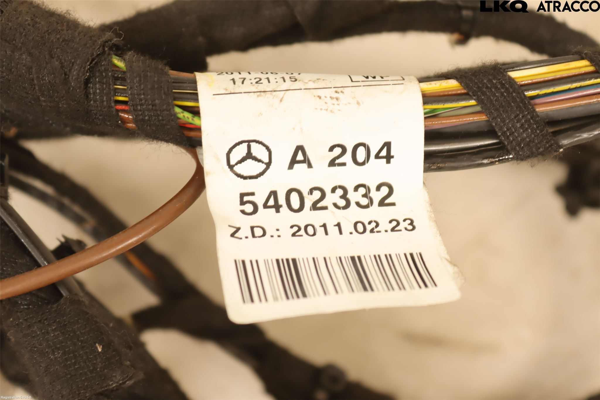 Mercedes-Benz MB GLK-KLASS (X204) 08-16 Ledningsnett
