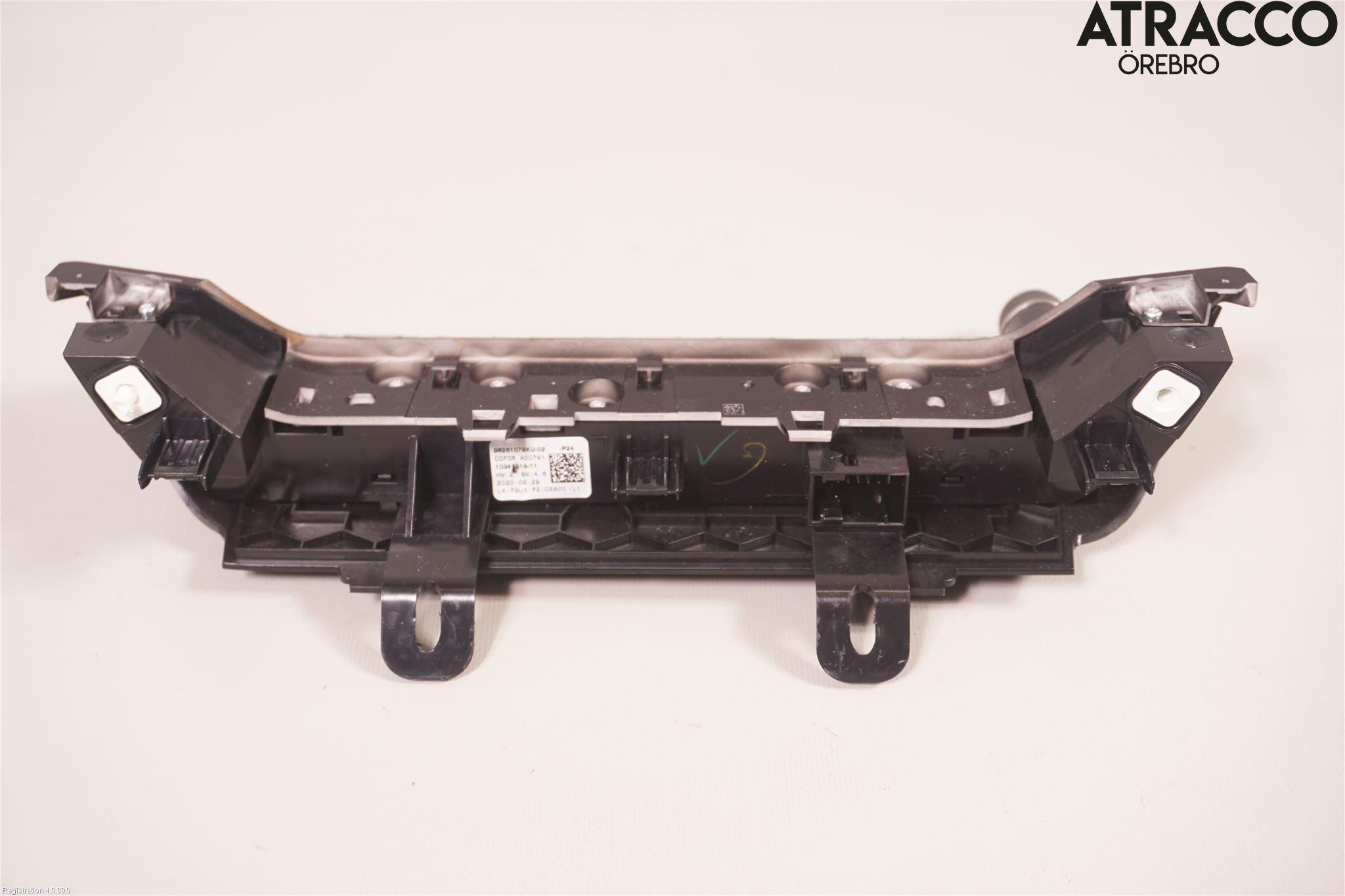 Peugeot 2008/E-2008 20- Varme Ac Betjening-Display