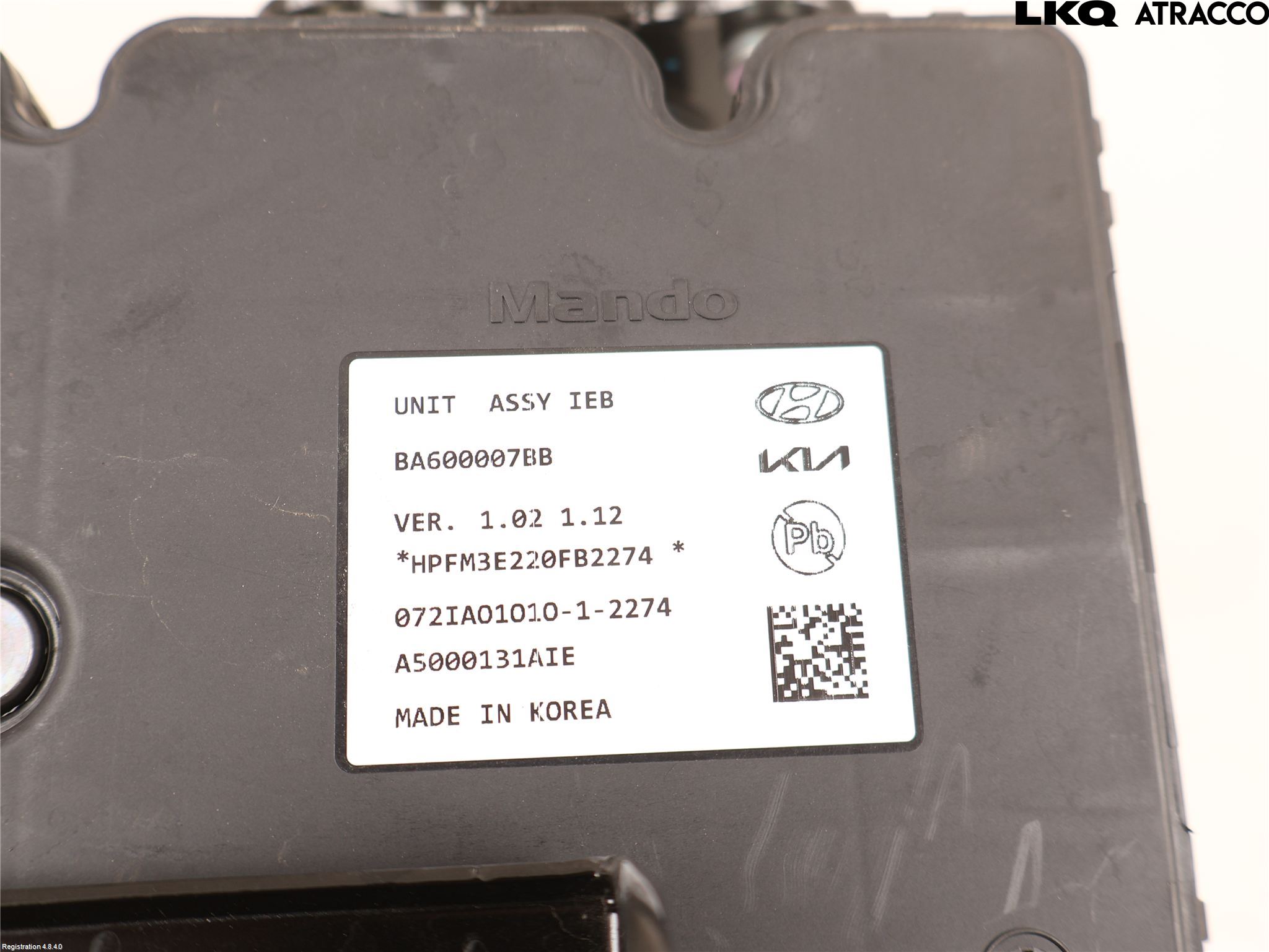 Kia SORENTO 21- Abs Hydraulikkaggregat