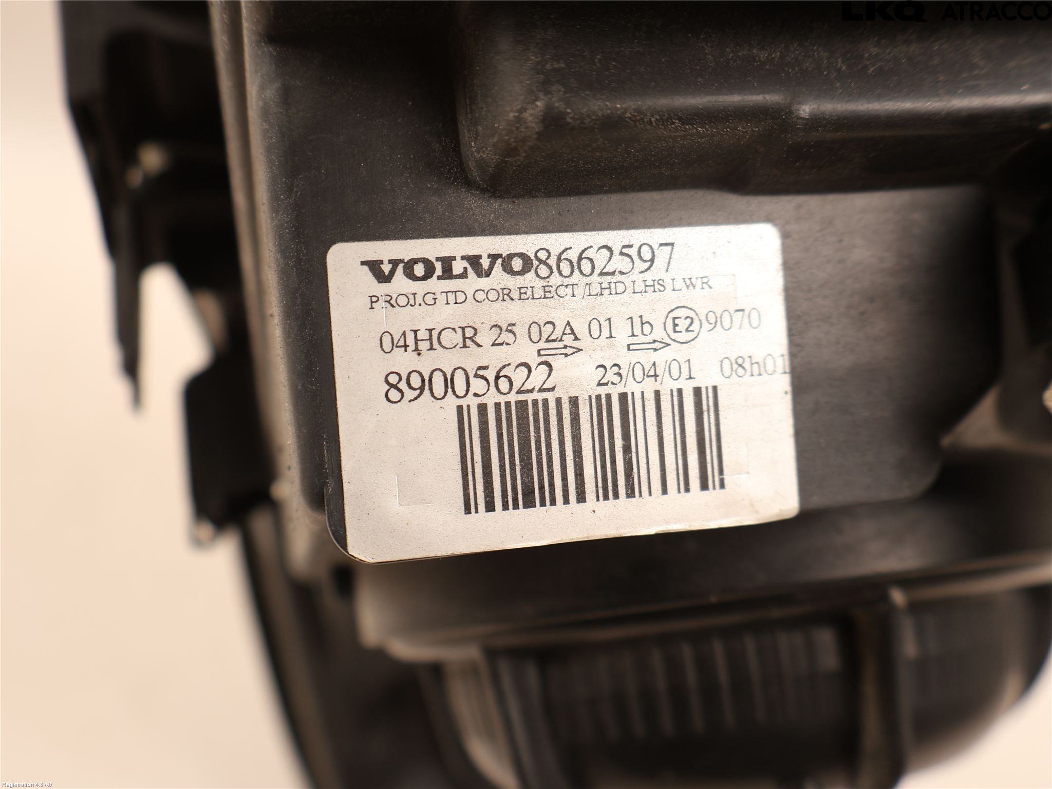 Volvo S60 01-04 Frontlykt Venstre