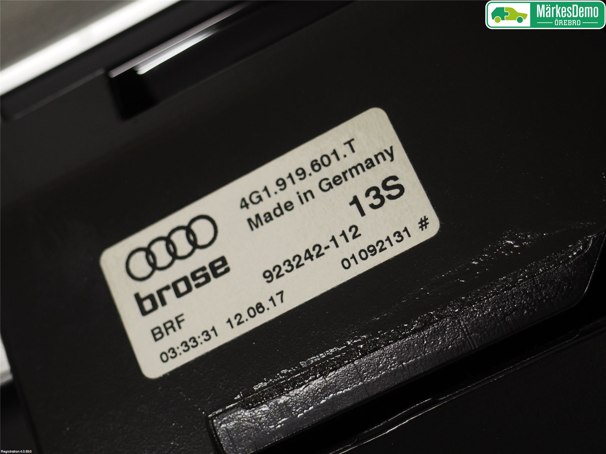 Audi A6/S6 4G 11-18 Instr Skjerm Dvd-Gps-Ac-Tlf