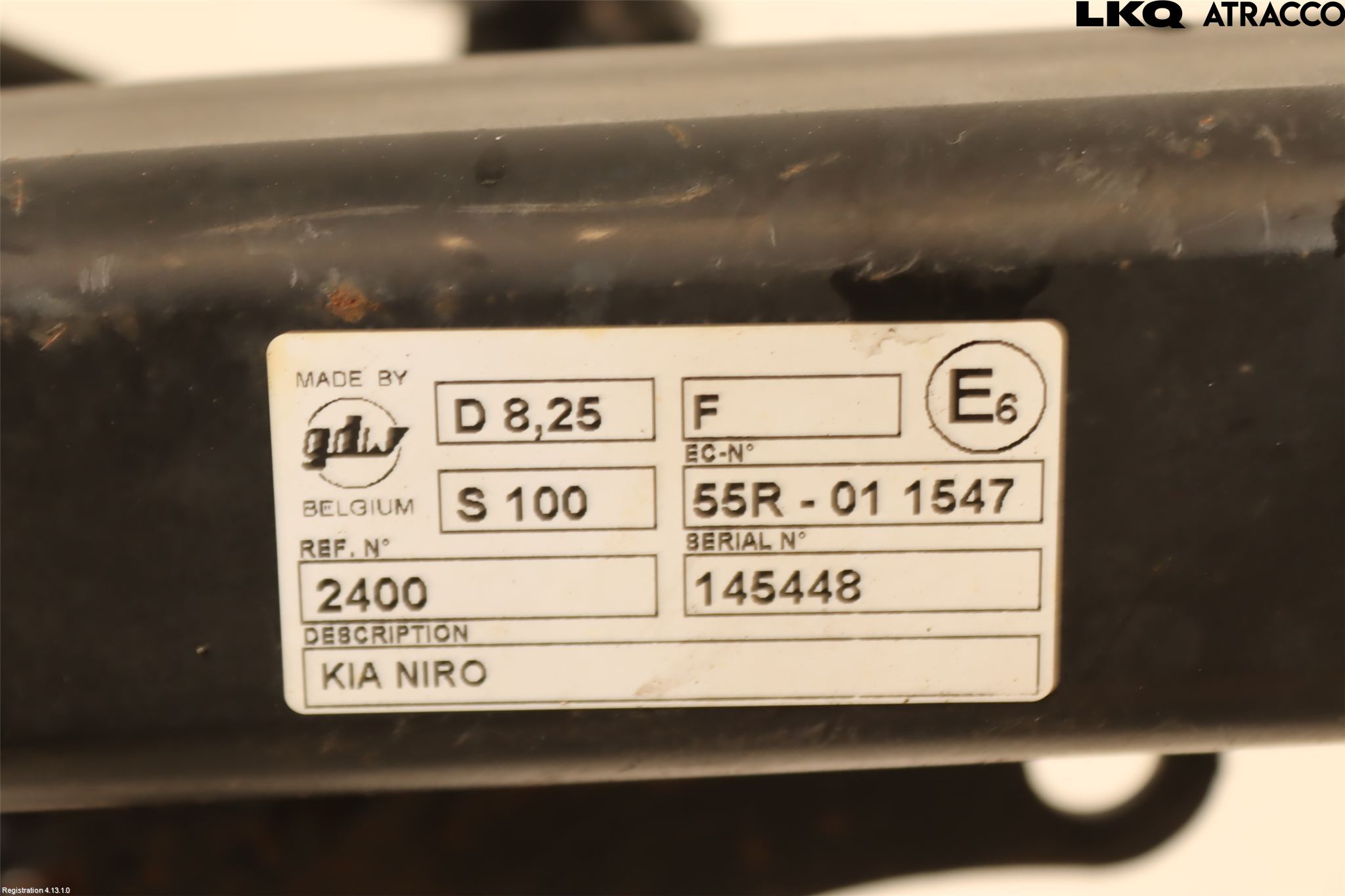 Kia NIRO (DE) 17-22 Tilhengerfeste