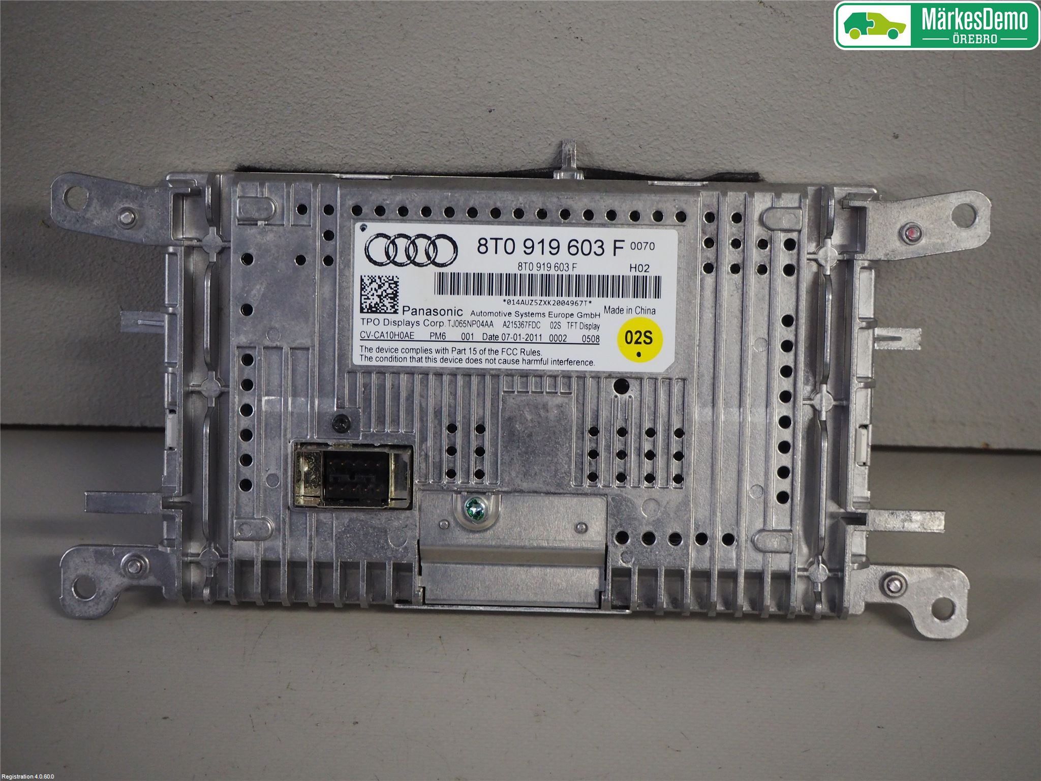Audi A5 07-16 Multifunktionsdisplay