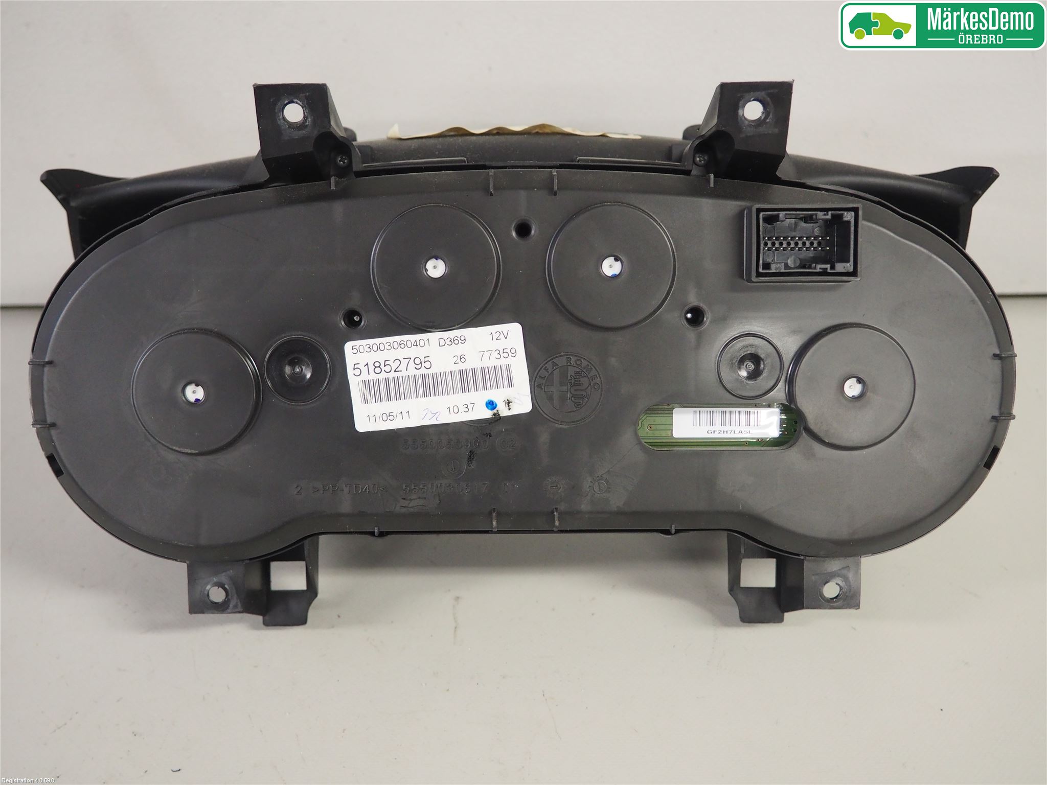 Fiat PUNTO EVO 10-12 Instr Kombinert