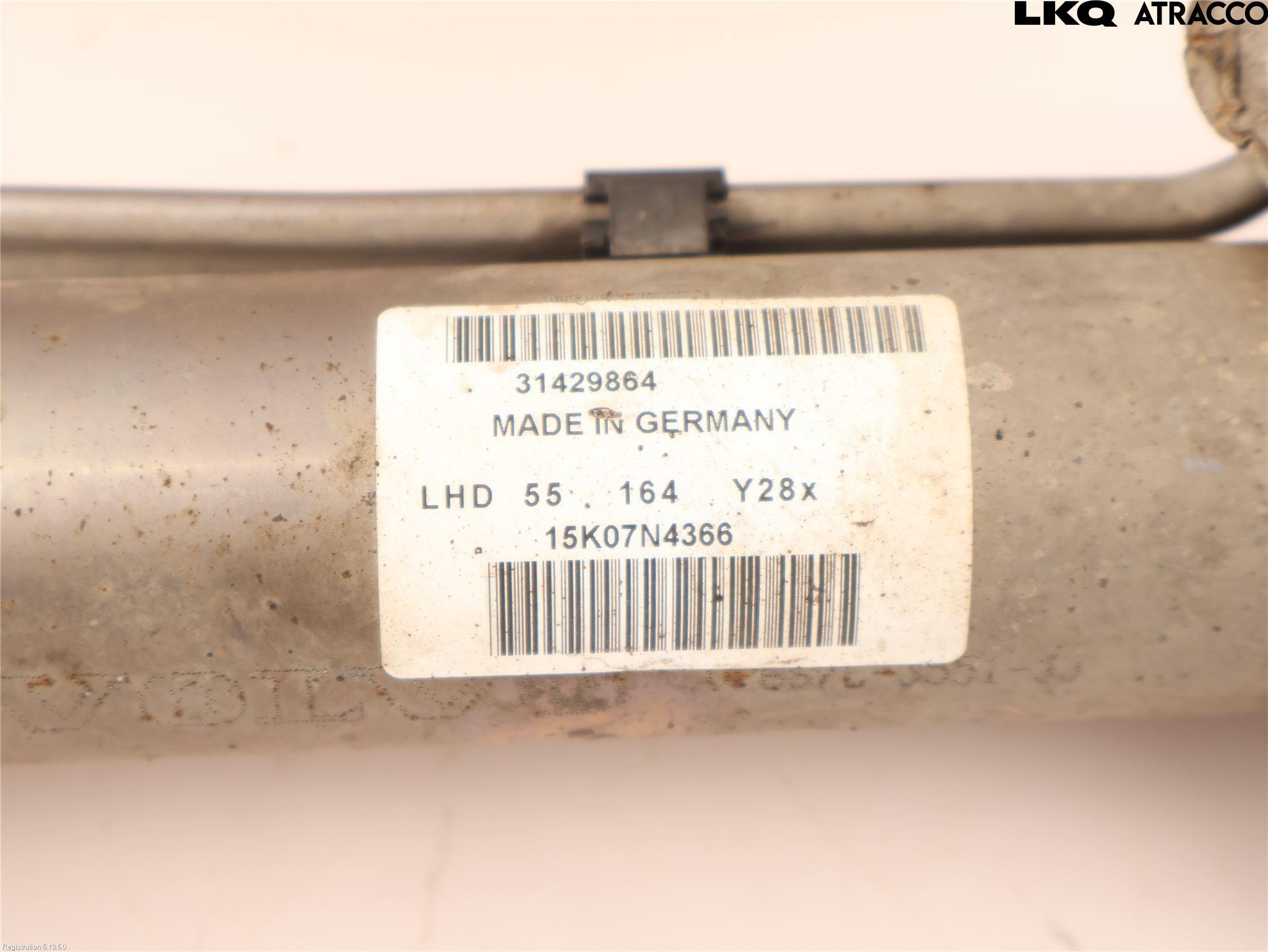 Volvo XC70 14-16 Servo Snekke - Tannstang