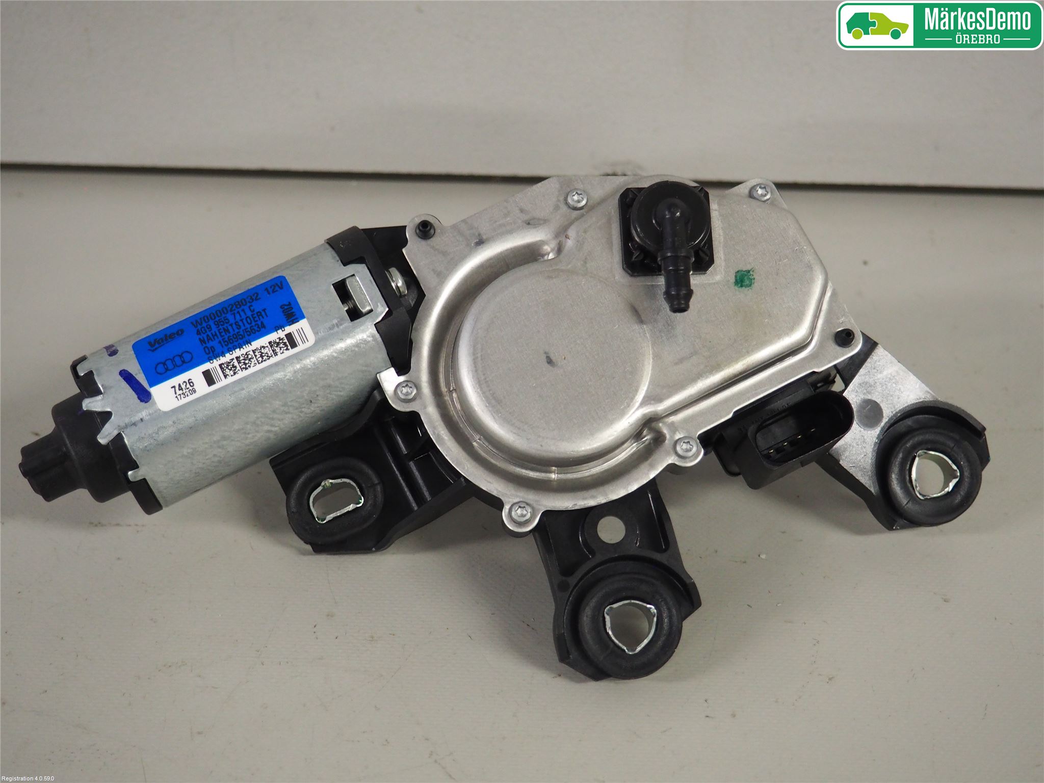 Audi A6/S6 4G 11-18 Viskermotor Bakluke