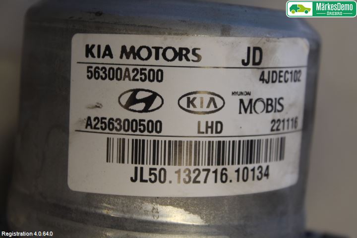 Kia CEED 12-18 Rattakselaggregat Innebygd Servo