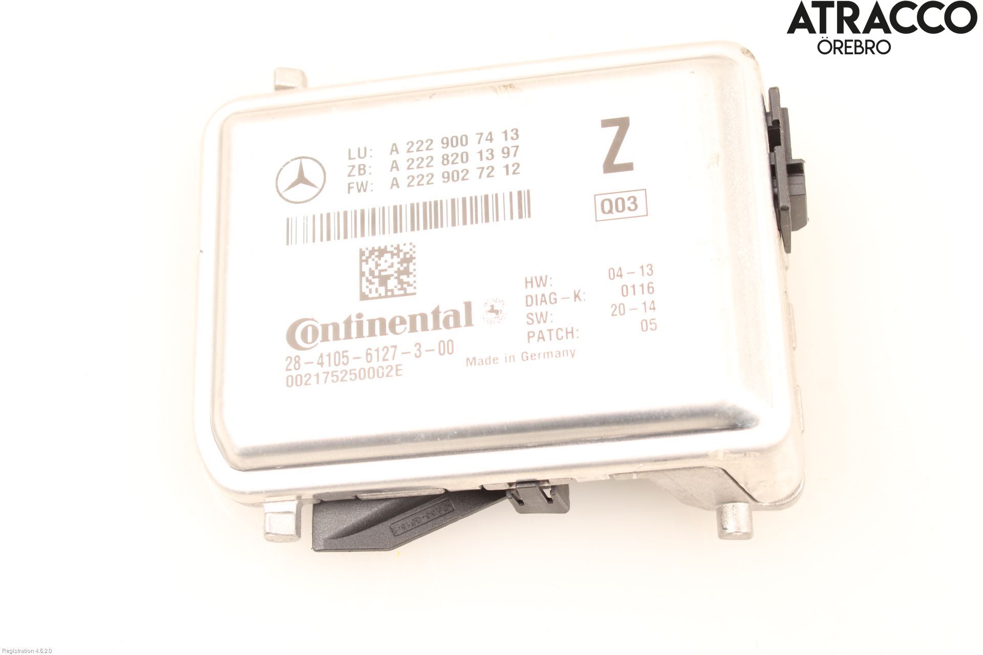 Mercedes-Benz MB C-KLASS (W205) 14-21 Sensor Kollisjonsbeskyttelse