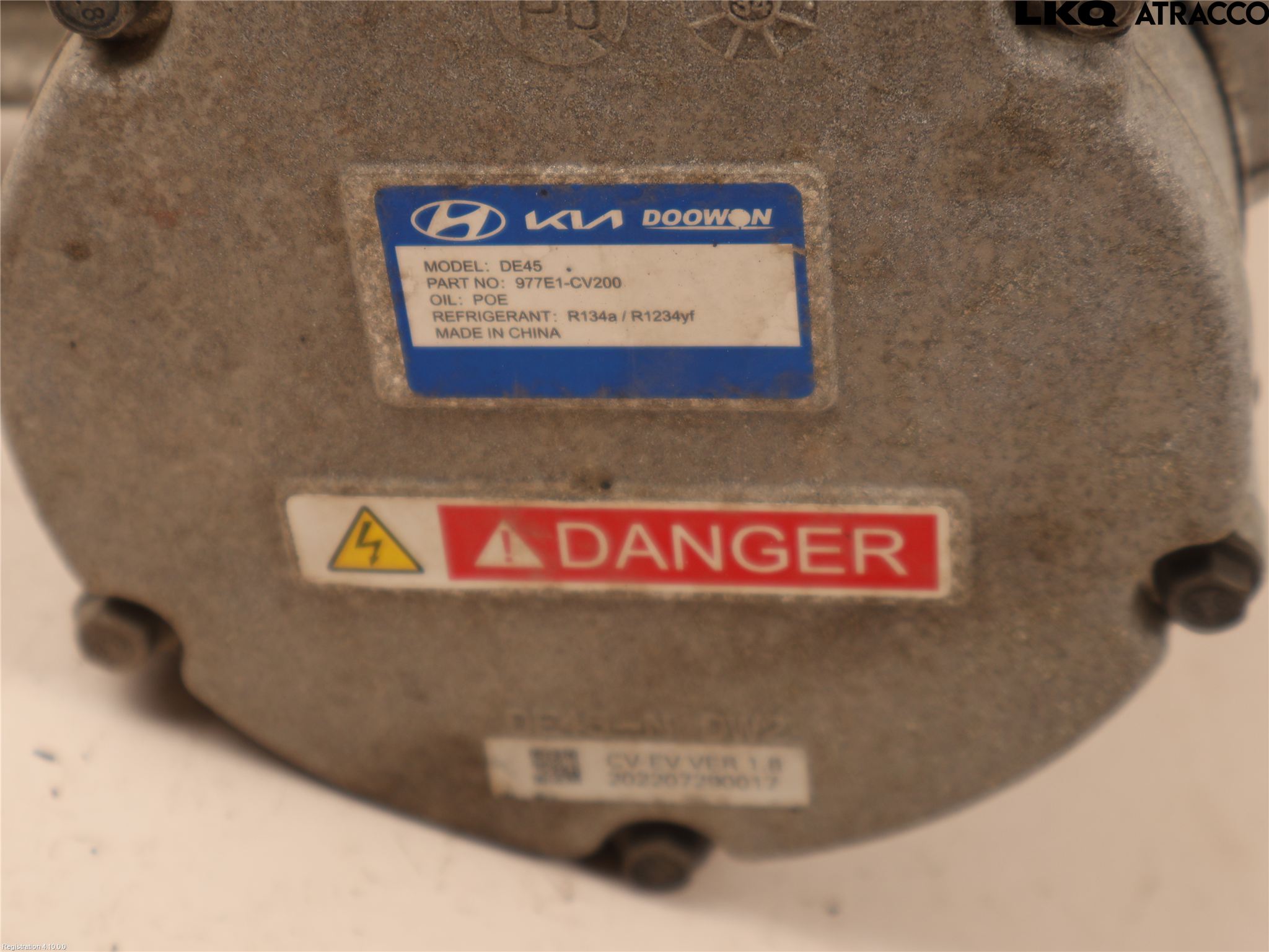 Kia EV6 (CV) 22- Varme Ac Kompressor