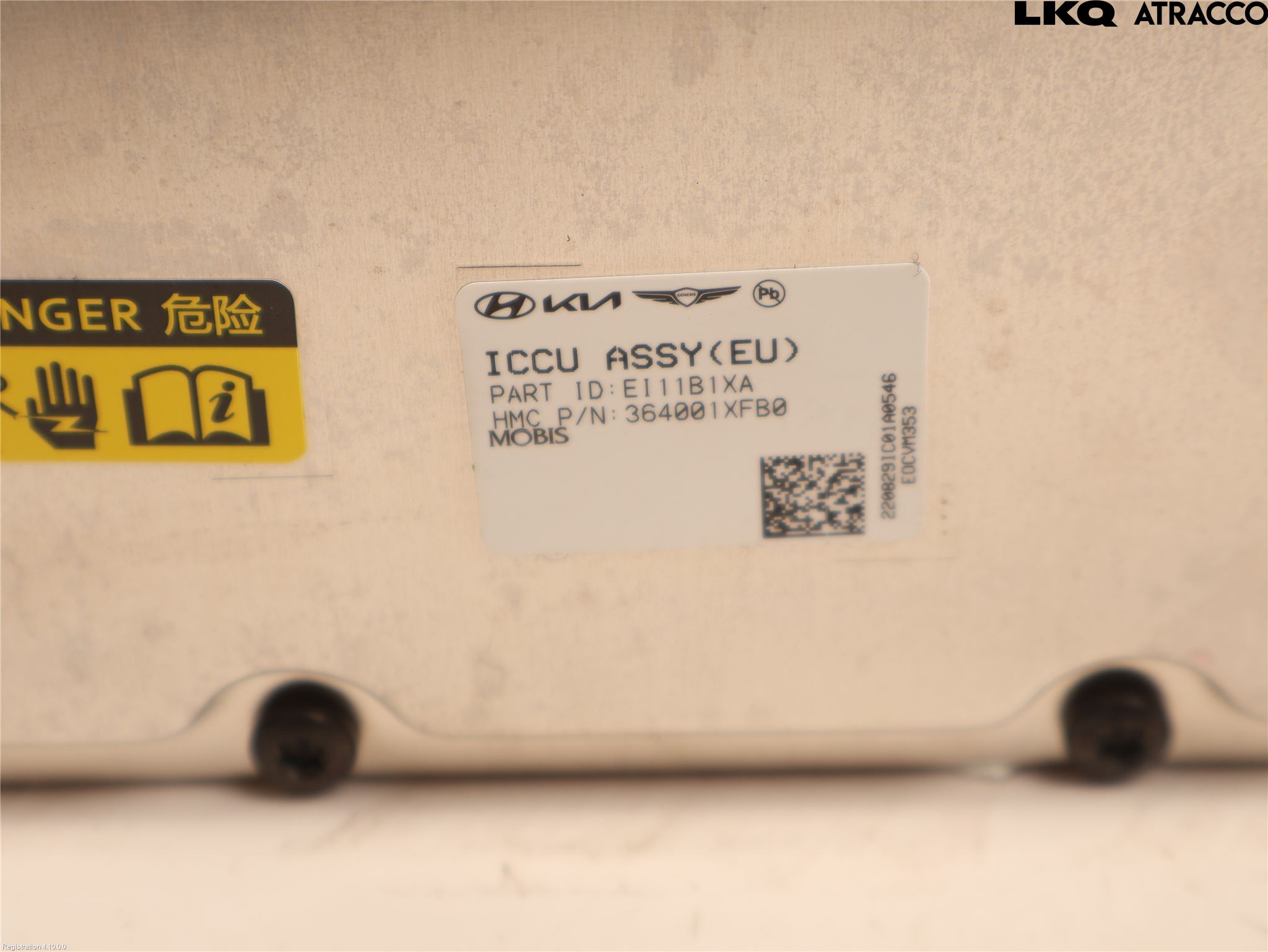Kia EV6 (CV) 22- Batterilader Hybrid