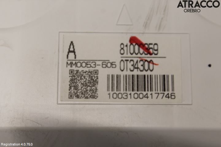 Mitsubishi ASX 10-22 Instr Kombinert