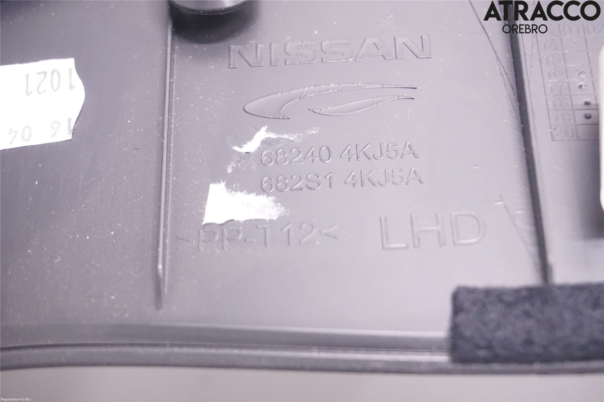 Nissan NAVARA, TREK-1 17-21 Instrument Ramme