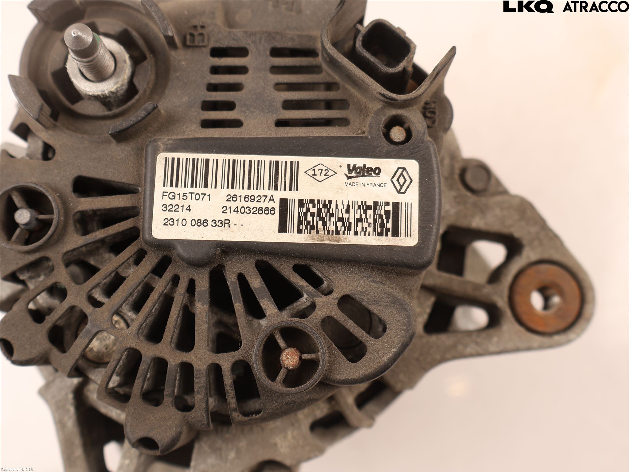 Renault TRAFIC/E-TECH 15- Dynamo
