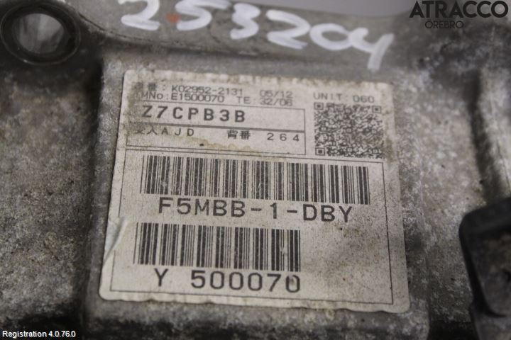 Mitsubishi LANCER 07-14 Gearkasse 5 Trinn