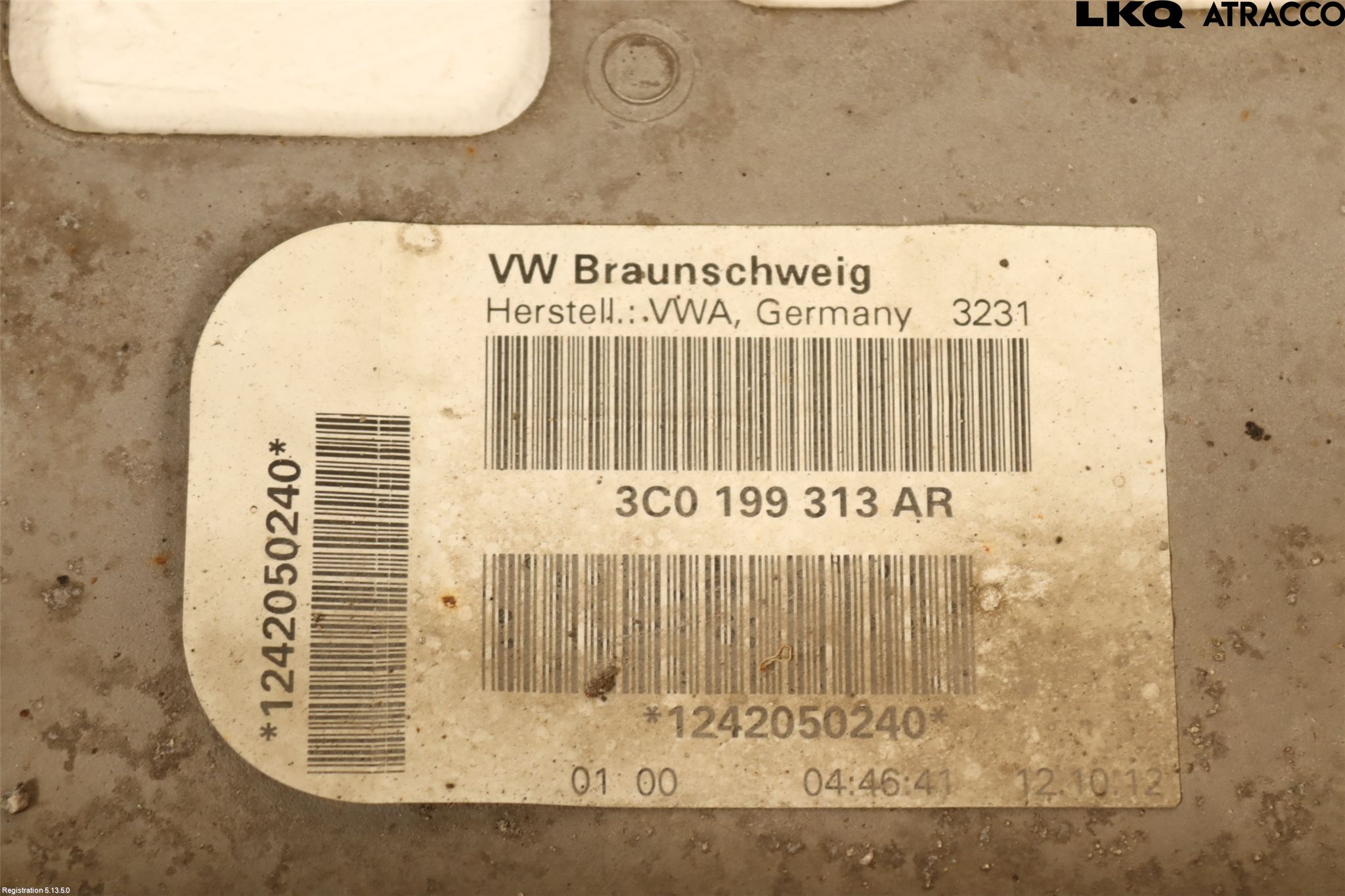 Volkswagen VW TIGUAN 07-16 Forstillingsbjelke(Tvergående)