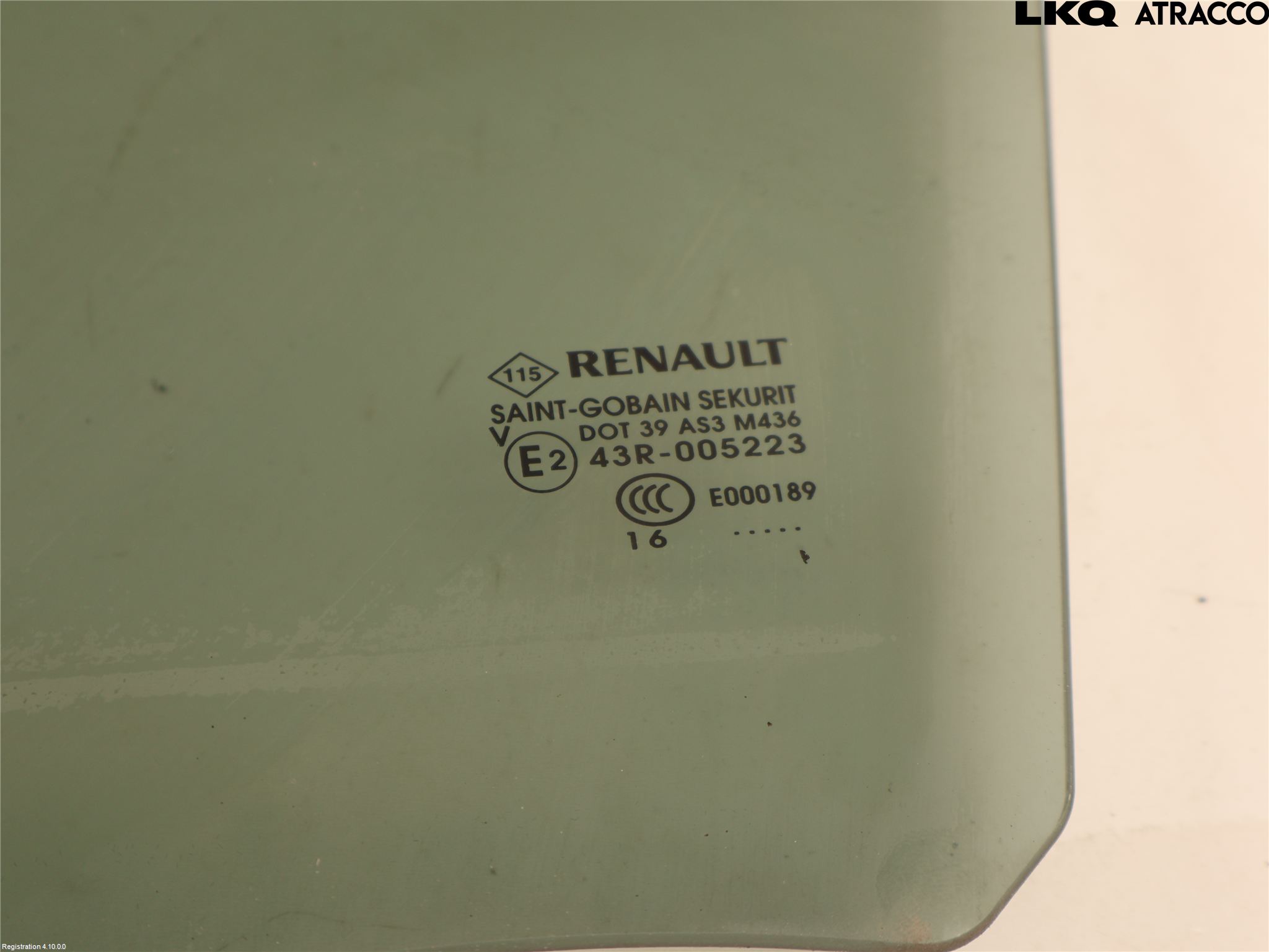 Renault ZOE/E-TECH 13- Dørrute Bak Venstre 4Dørs