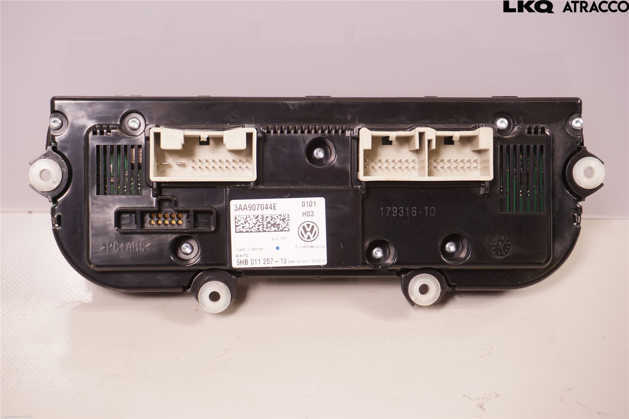 Volkswagen VW PASSAT 11-14 Varme Ac Betjening-Display