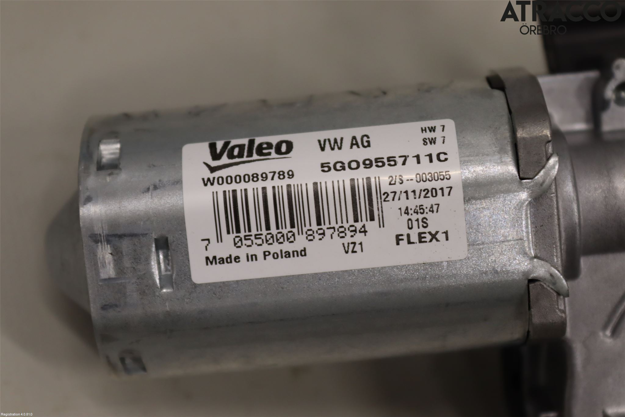 Volkswagen VW GOLF / E-GOLF VII 13-20 Viskermotor Bakluke
