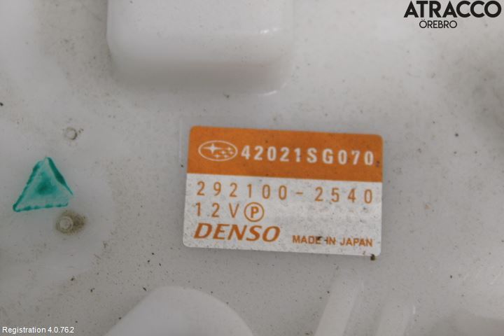 Subaru OUTBACK 15-20 Drivstoffpumpe Fødepumpe El