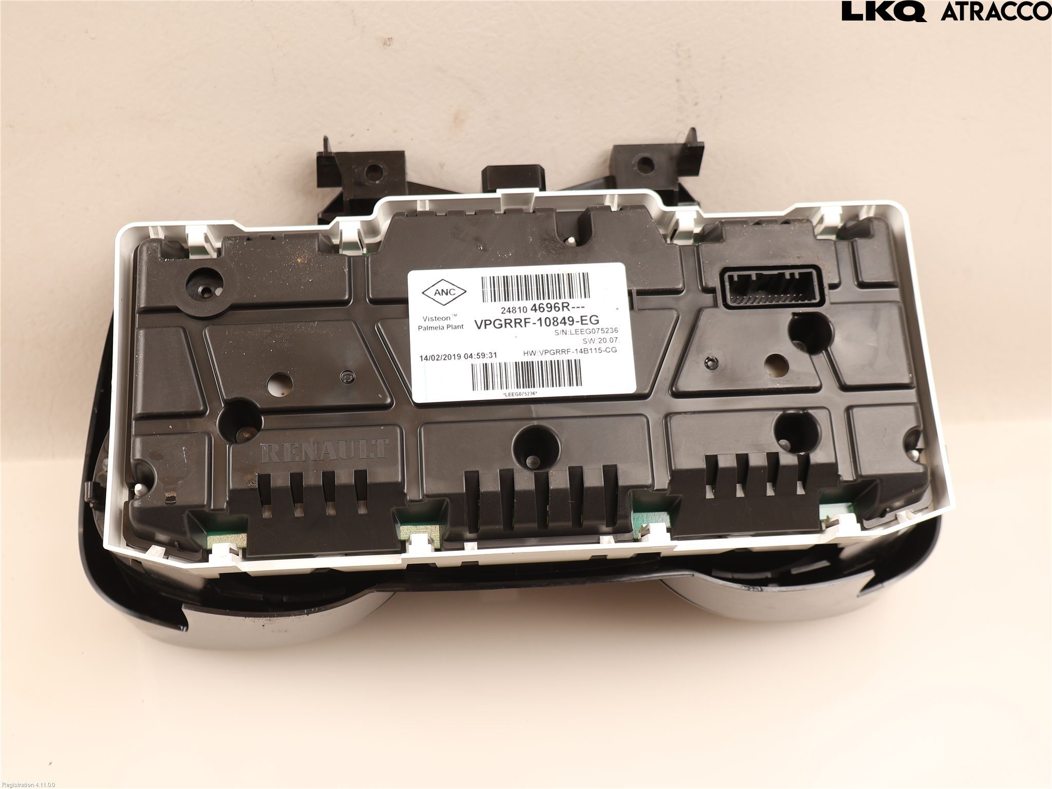 Renault CLIO IV 16-19 Instr Kombinert