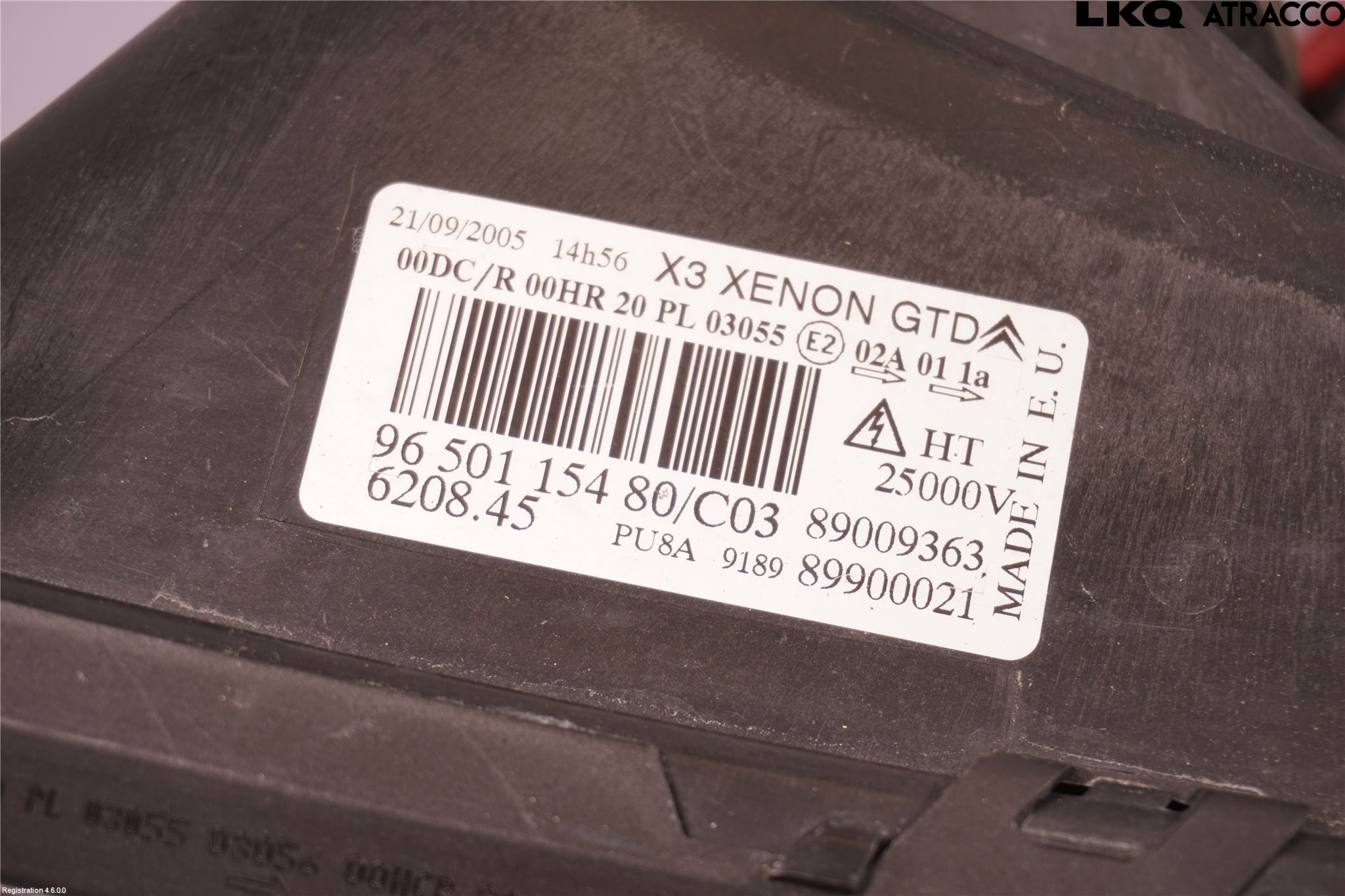 Citroen C5     05-08 Frontlykt Venstre
