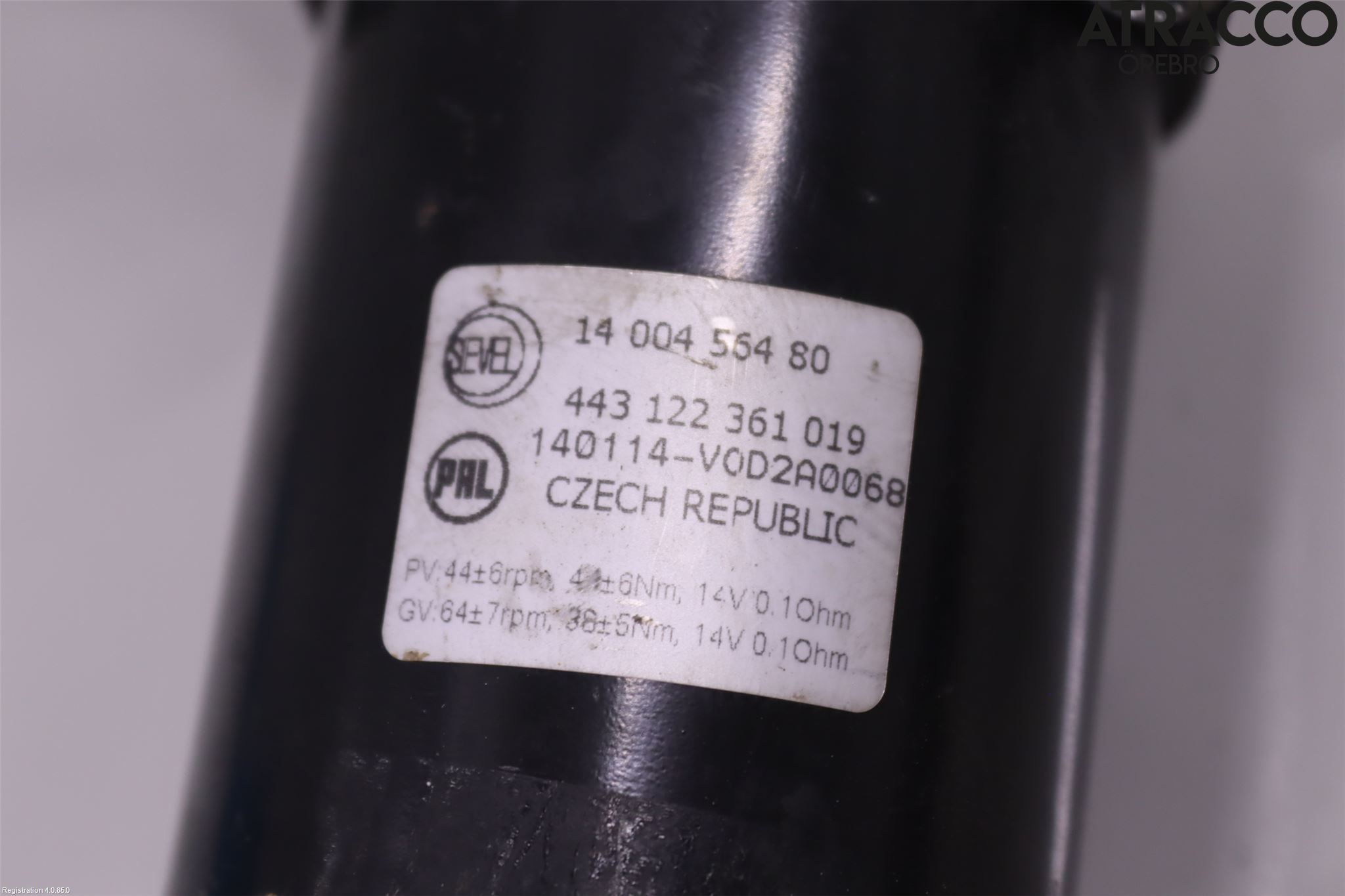 Fiat SCUDO 07-16 Viskermotor Frontrute