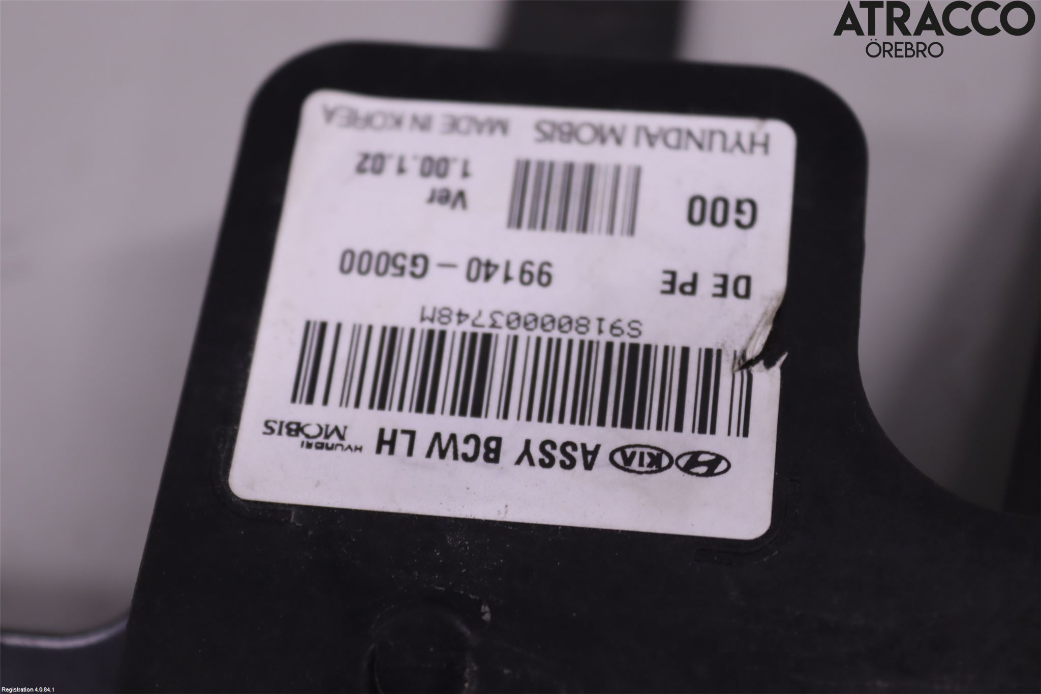 Kia NIRO (DE) 17-22 Sensor Kollisjonsbeskyttelse