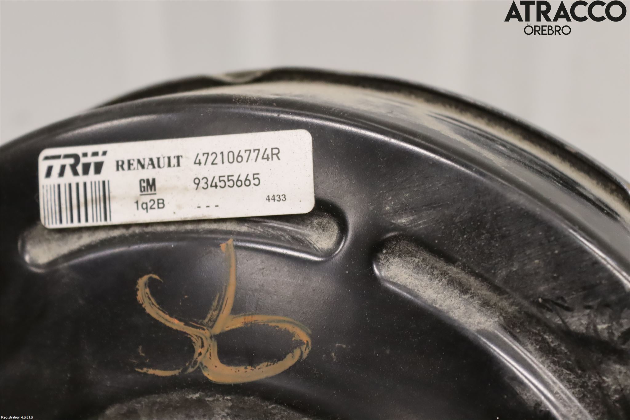 Opel VIVARO 15-19 Bremseservo