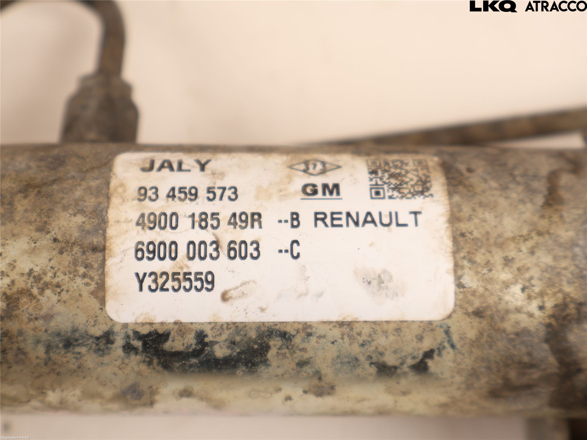 Renault TRAFIC/E-TECH 15- Servo Snekke - Tannstang