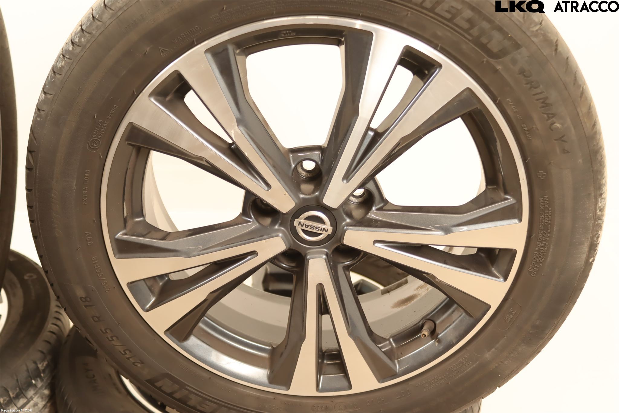 Nissan QASHQAI 17-21 Dekk Sommer På Alu Felg 4Stk