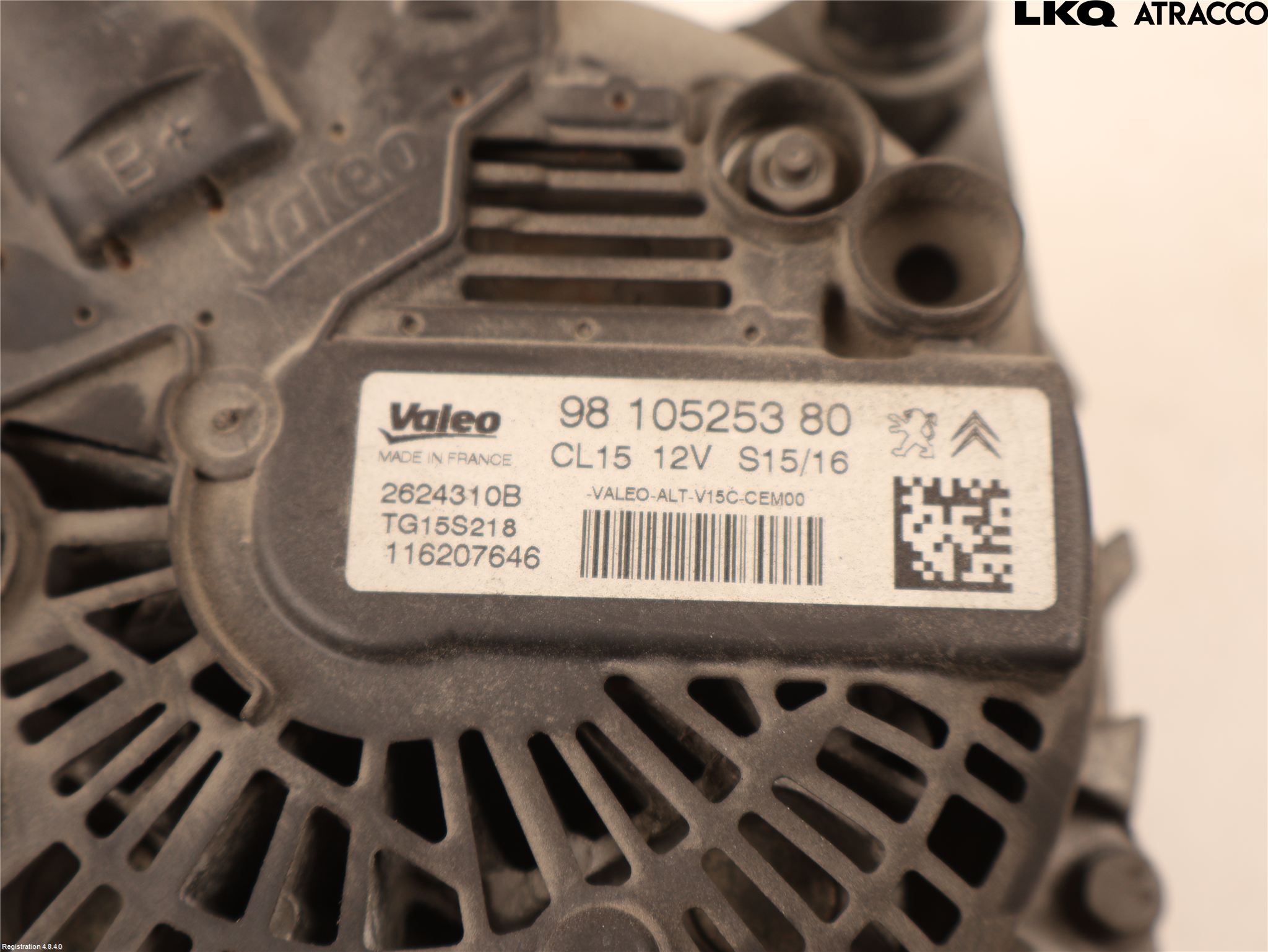 Citroen BERLINGO 08-18 Dynamo