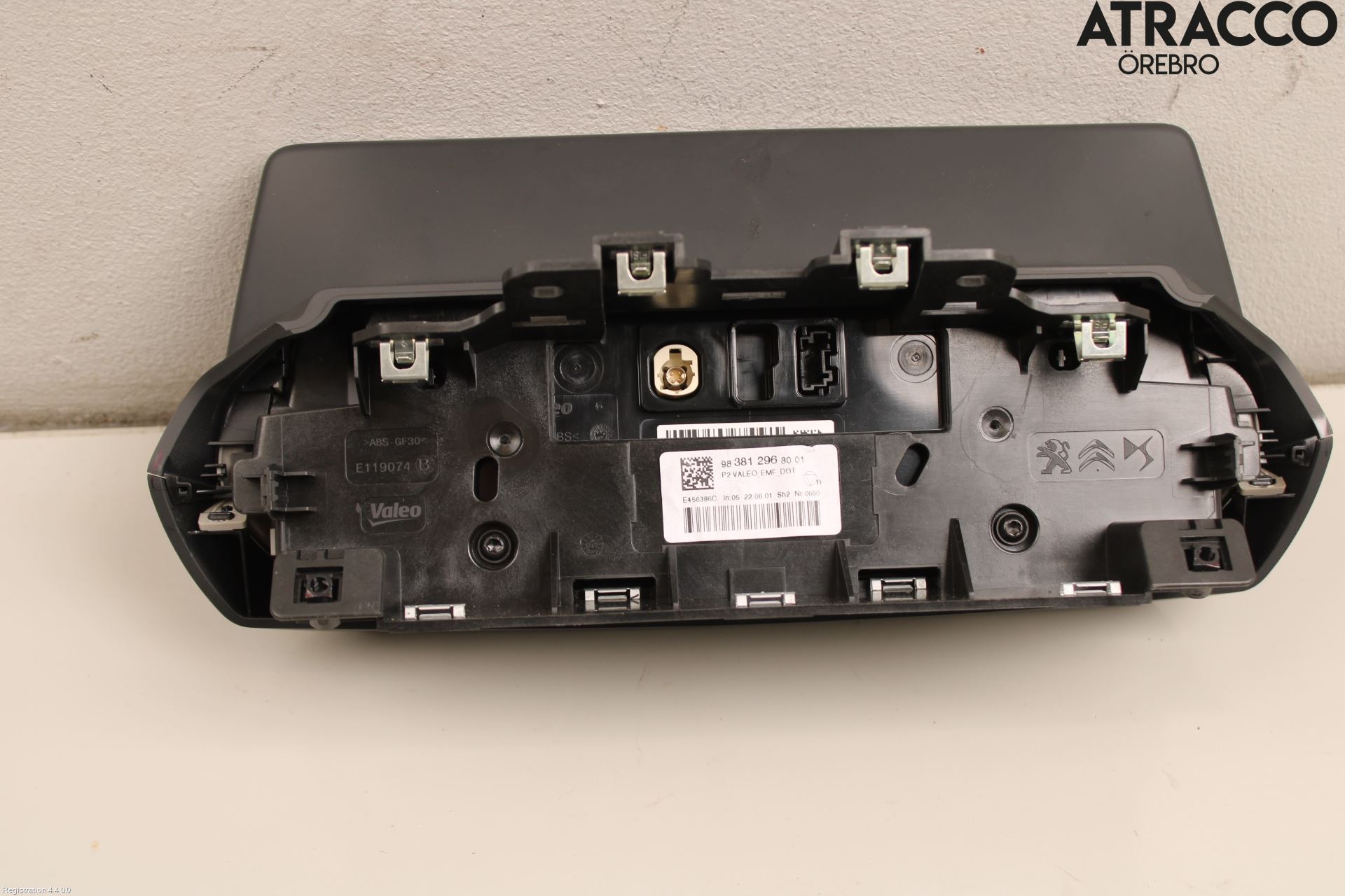 Peugeot 208/E-208 20- Instr Skjerm Dvd-Gps-Ac-Tlf