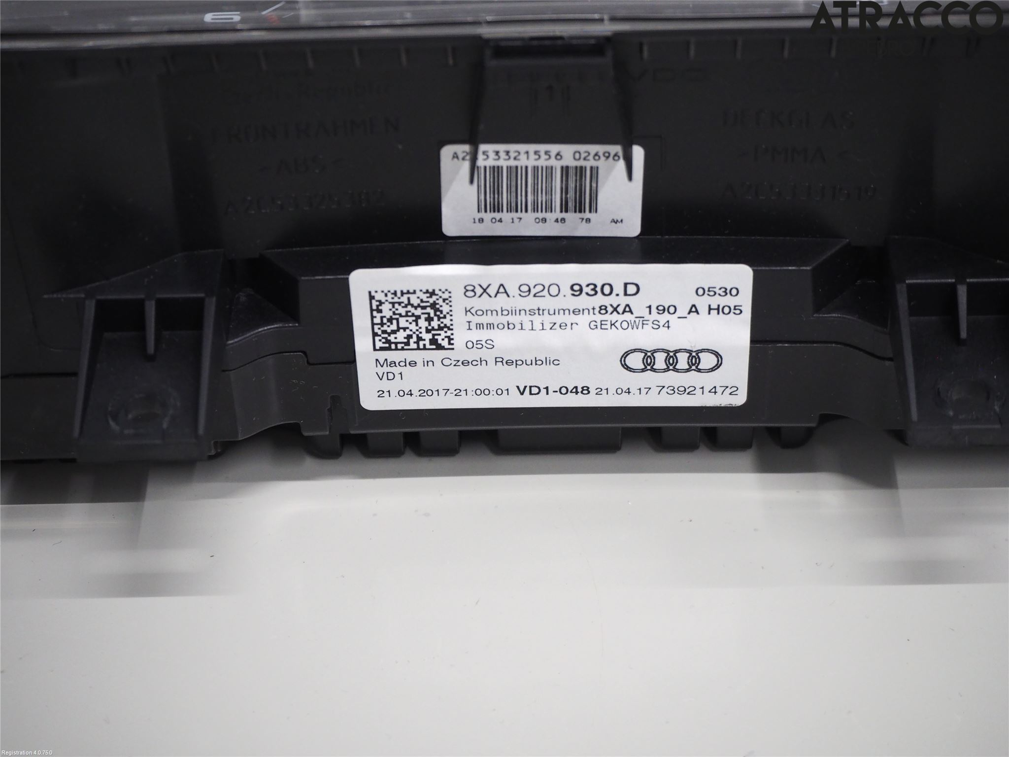 Audi A1/S1 11-18 Instr Kombinert