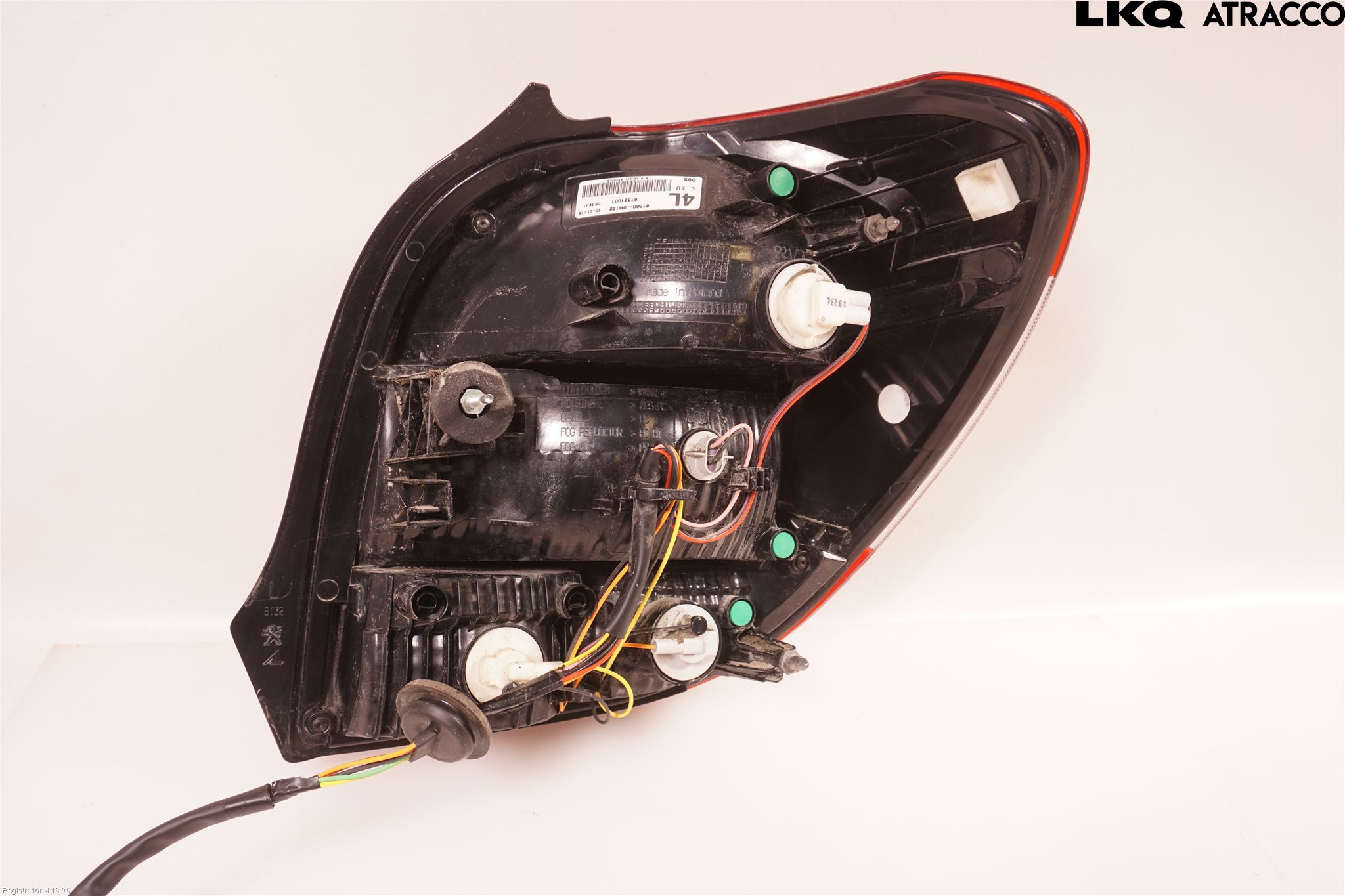 Peugeot 108 15-22 Baklykt Venstre