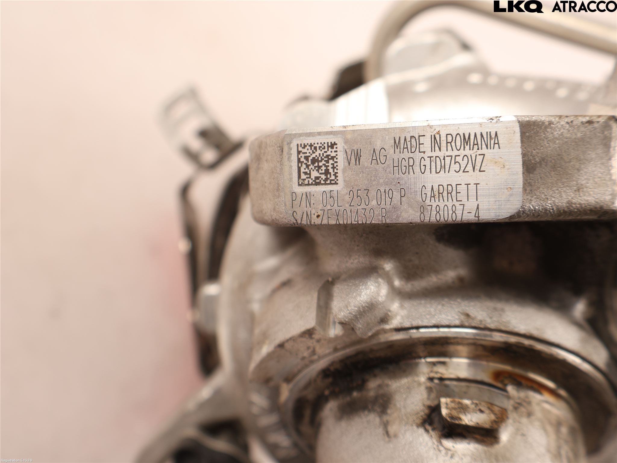 Volkswagen VW PASSAT 20-24 Turboaggregat