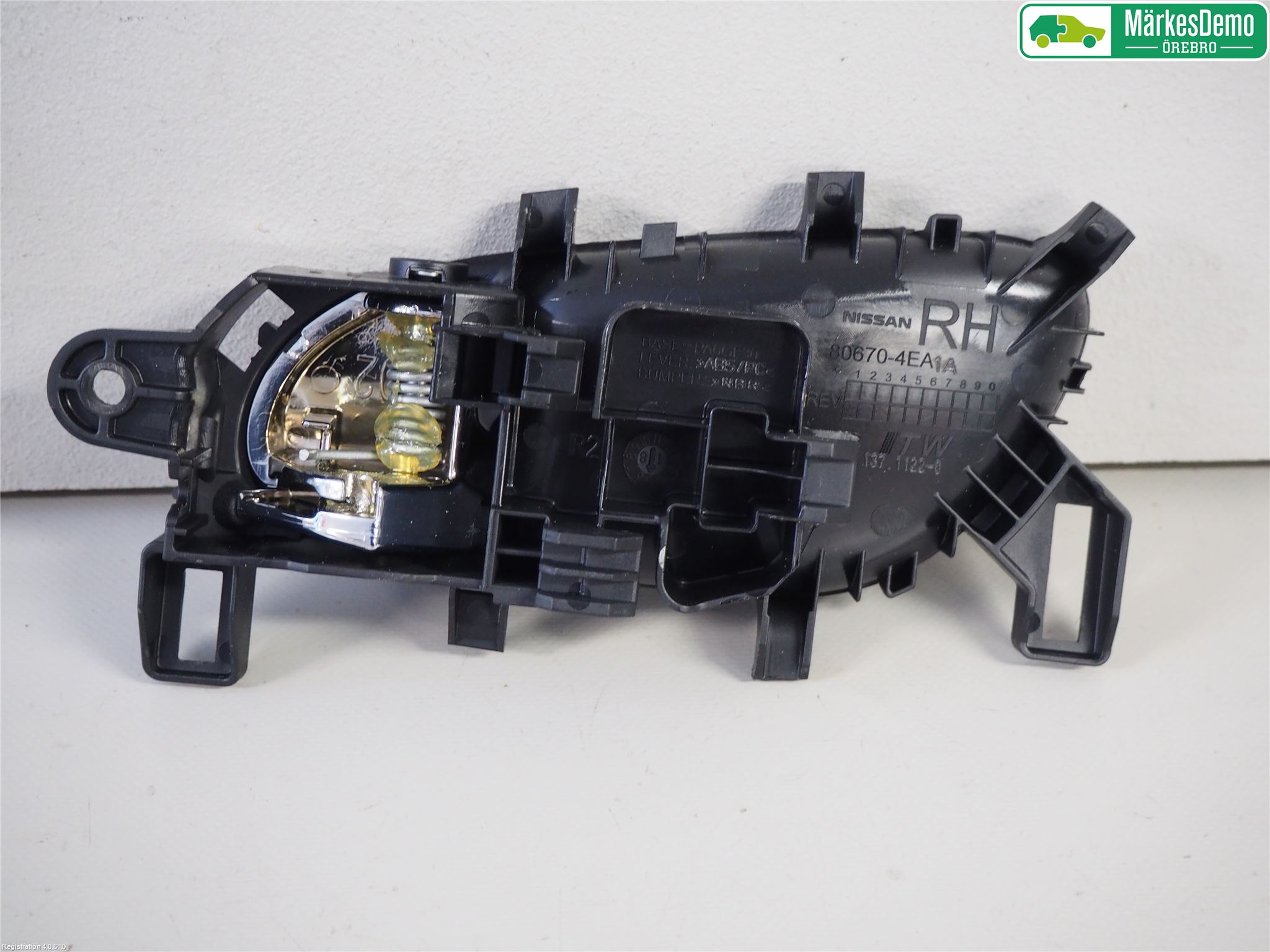 Nissan QASHQAI 17-21 Innr Dørhandtak H Indre