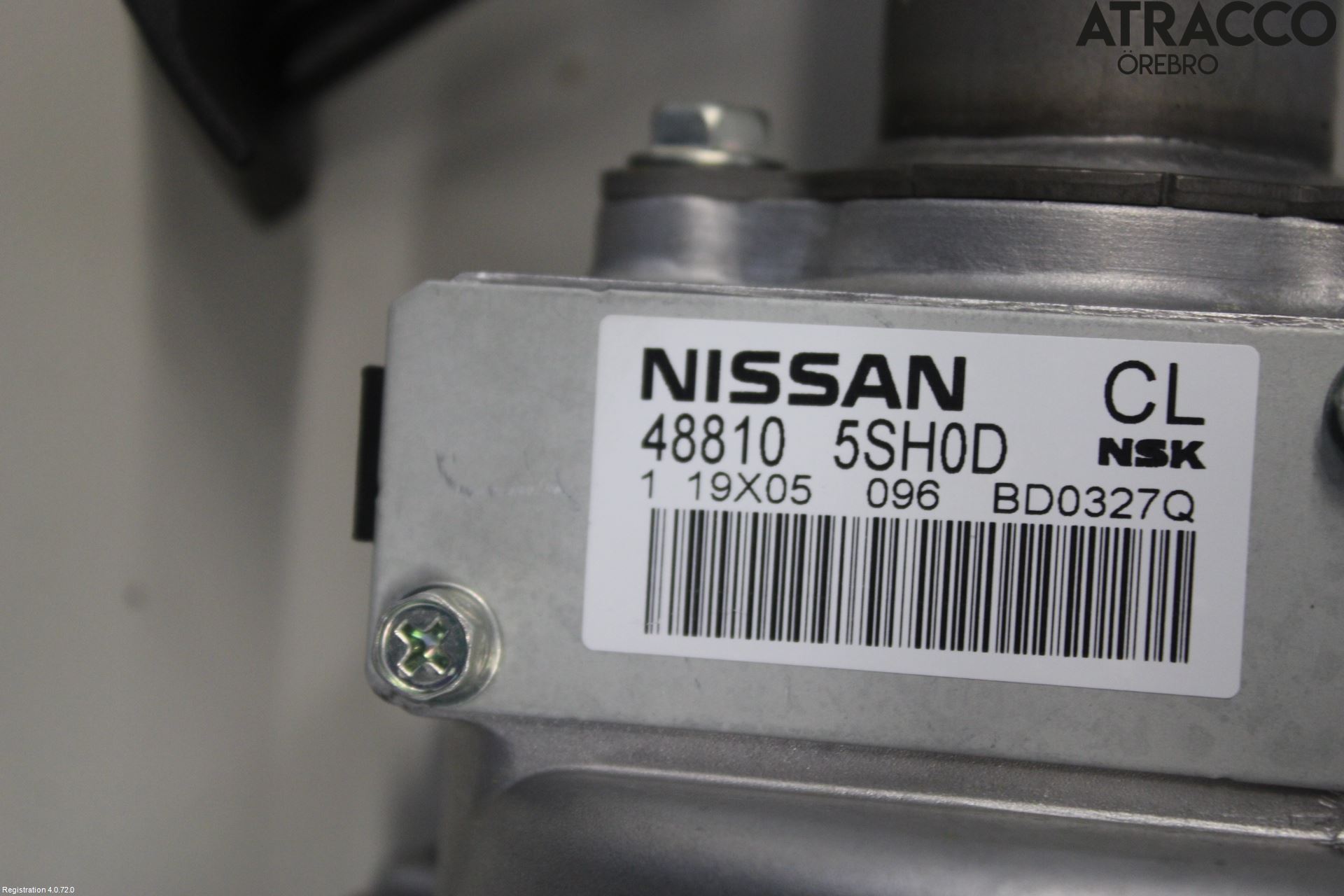 Nissan LEAF 18- Rattakselaggregat Innebygd Servo