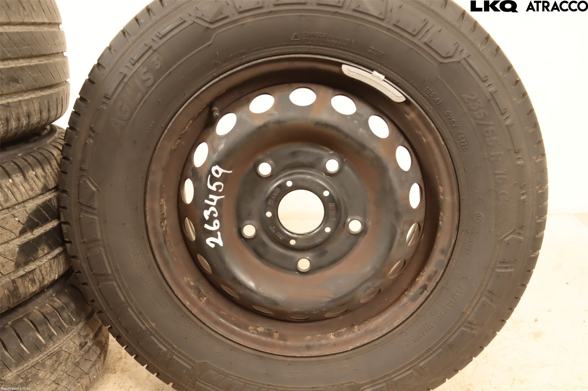 Ford TRANSIT SKÅP/BUSS 14-22 Dekk Sommer På Stål Felg 4Stk