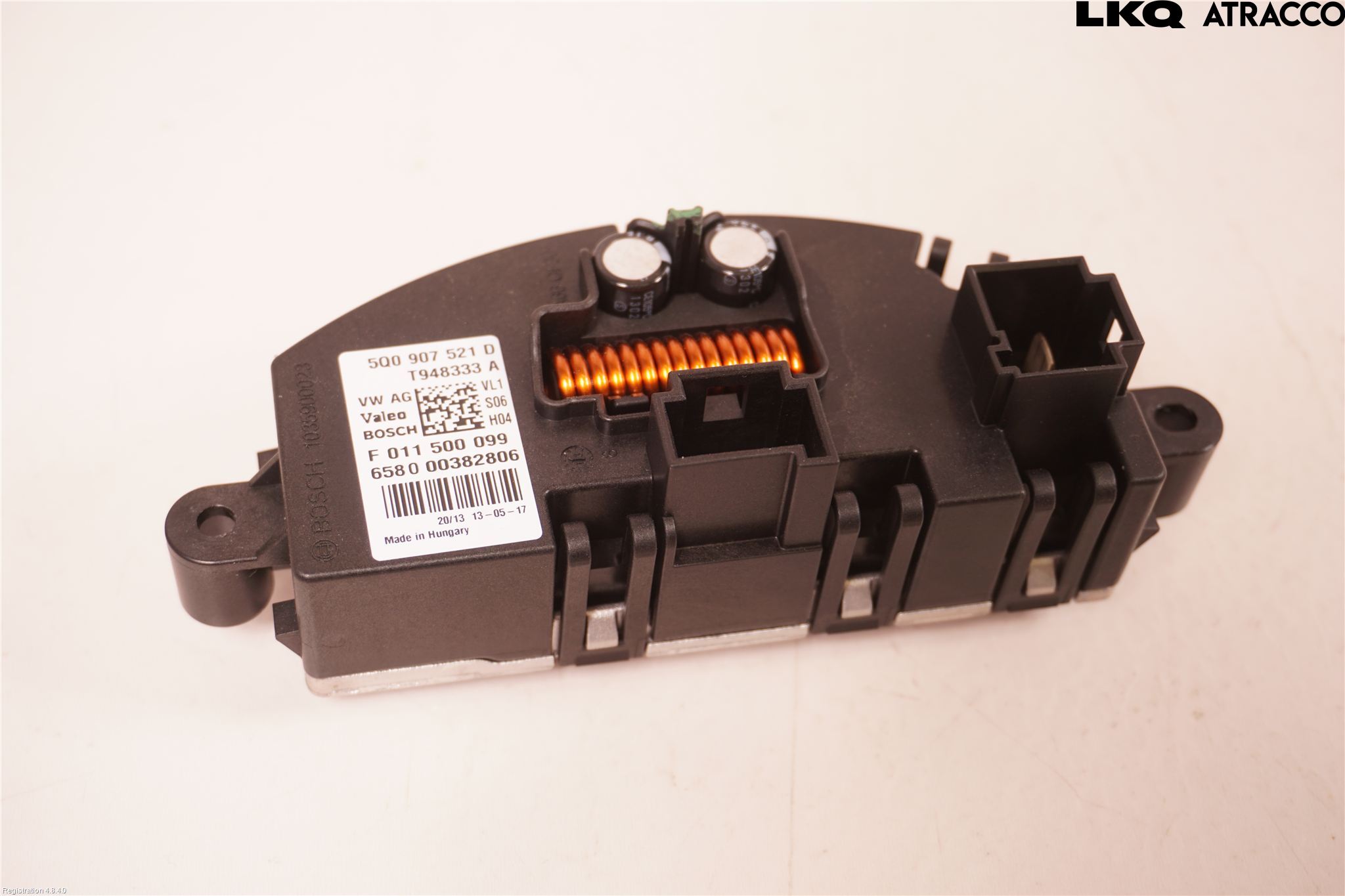 Volkswagen VW GOLF / E-GOLF VII 13-20 Varmeapparat Viftemotstand
